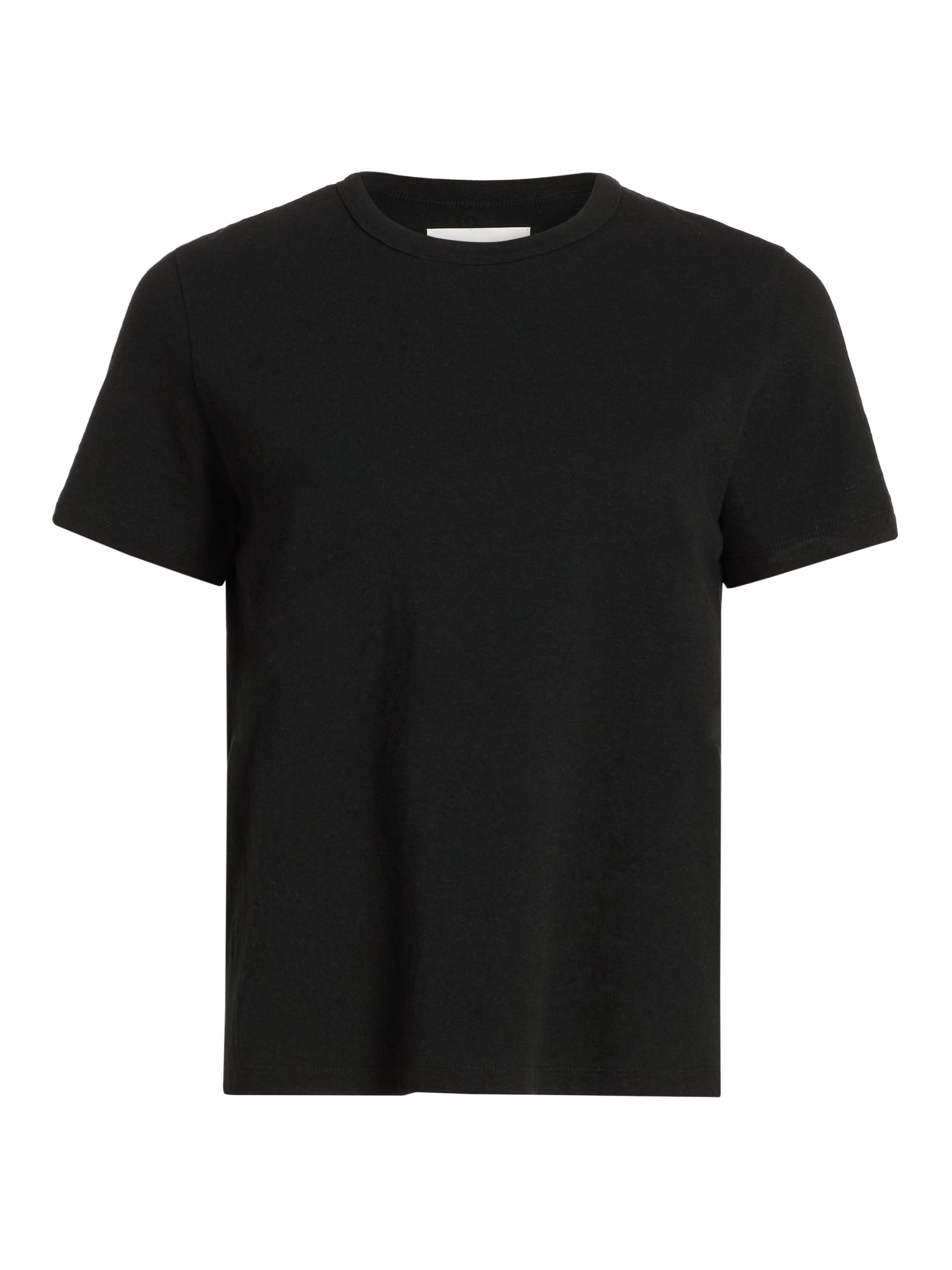 Moussy Vintage Women's Basic Crewneck Cotton T-Shirt - White