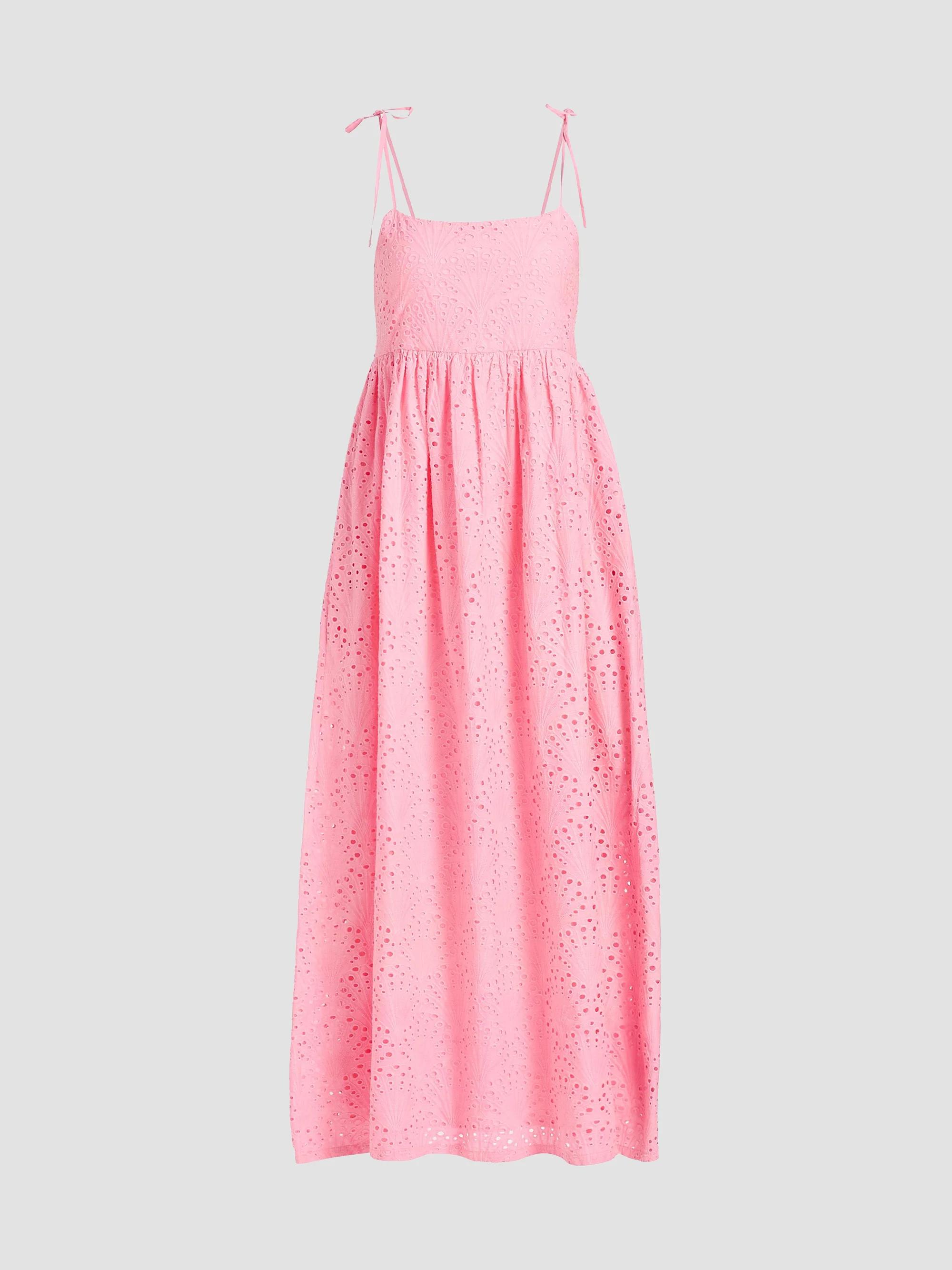 beach riot rianne maxi dress Eyelet-Trimmed Swimsuits