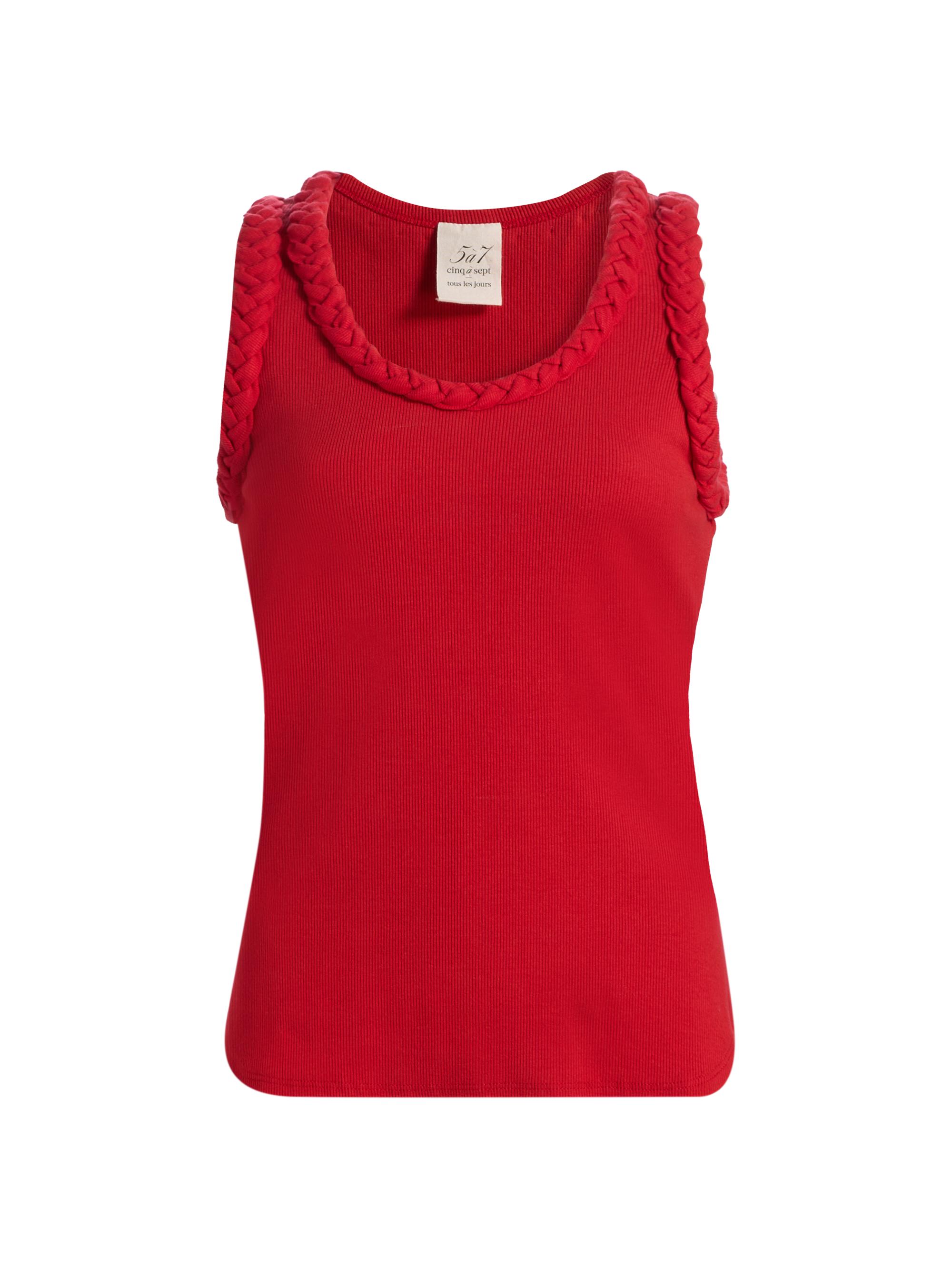 Women's Red Designer Tanks, Camis & Sleeveless Tops | Saks Fifth