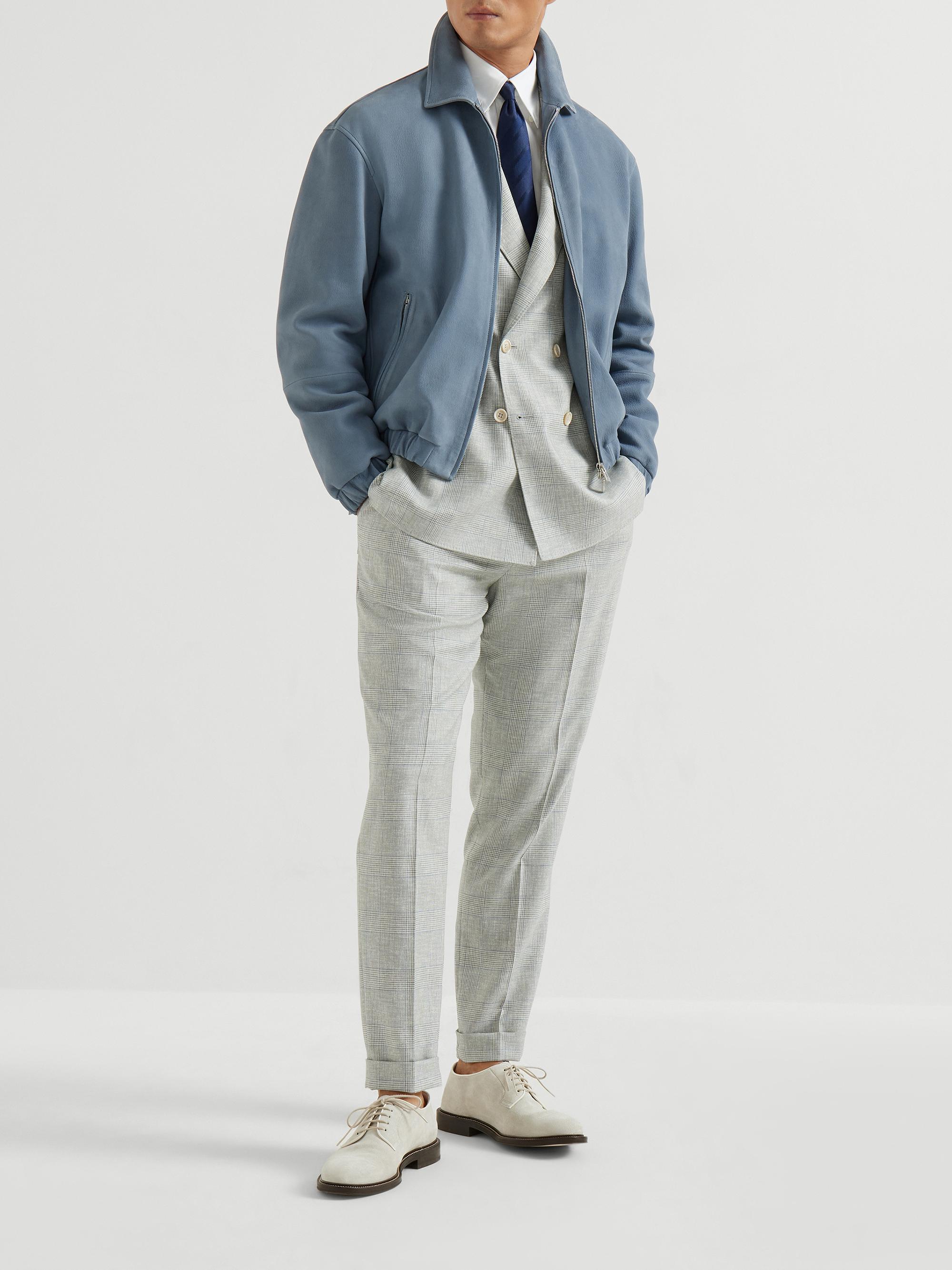 Brunello Cucinelli Nubuck Outerwear Jacket | Saks Fifth Avenue