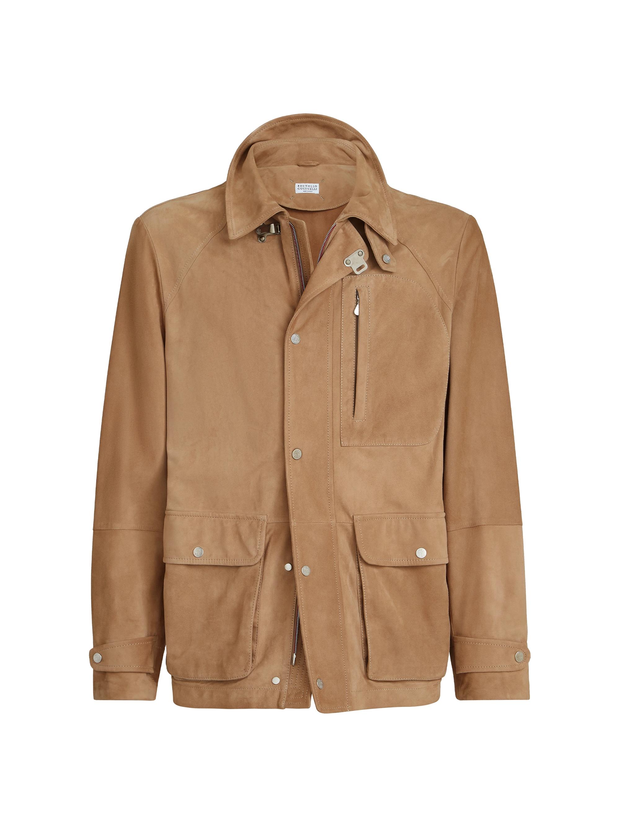Brunello Cucinelli Suede Unlined Field Jacket | Saks Fifth Avenue
