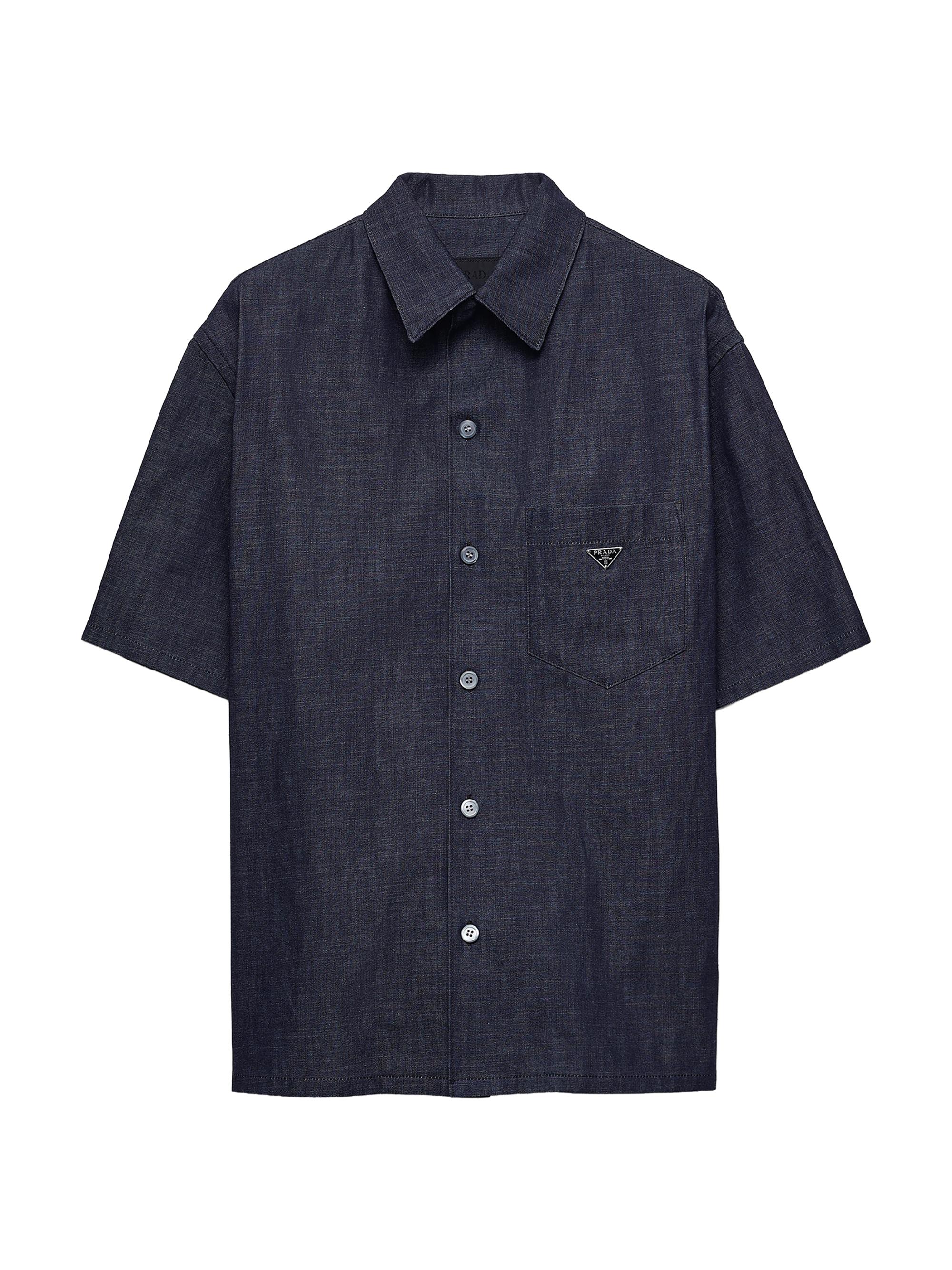 Prada Denim Shirt | Saks Fifth Avenue