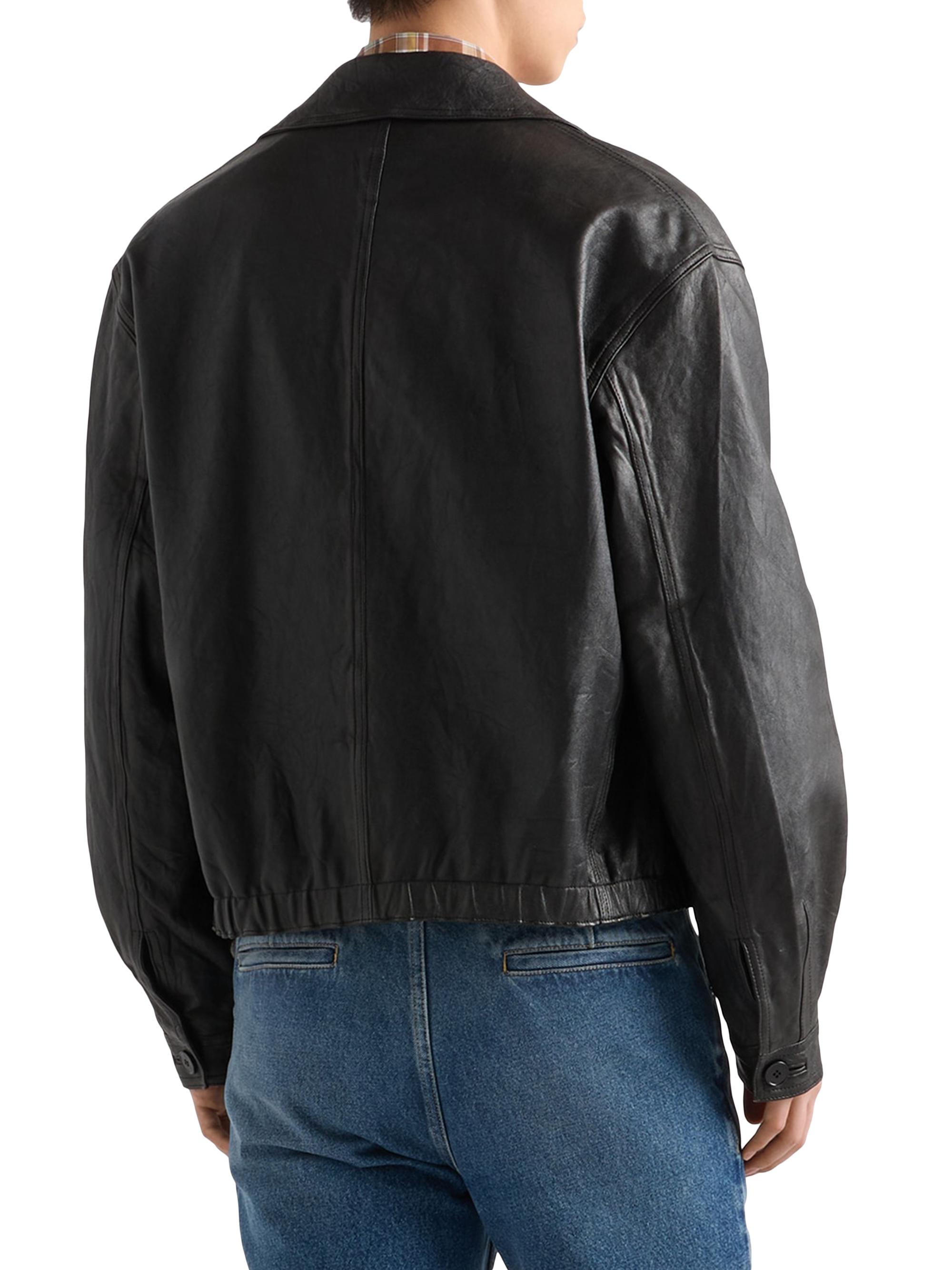 Prada Nappa Leather Jacket | Saks Fifth Avenue