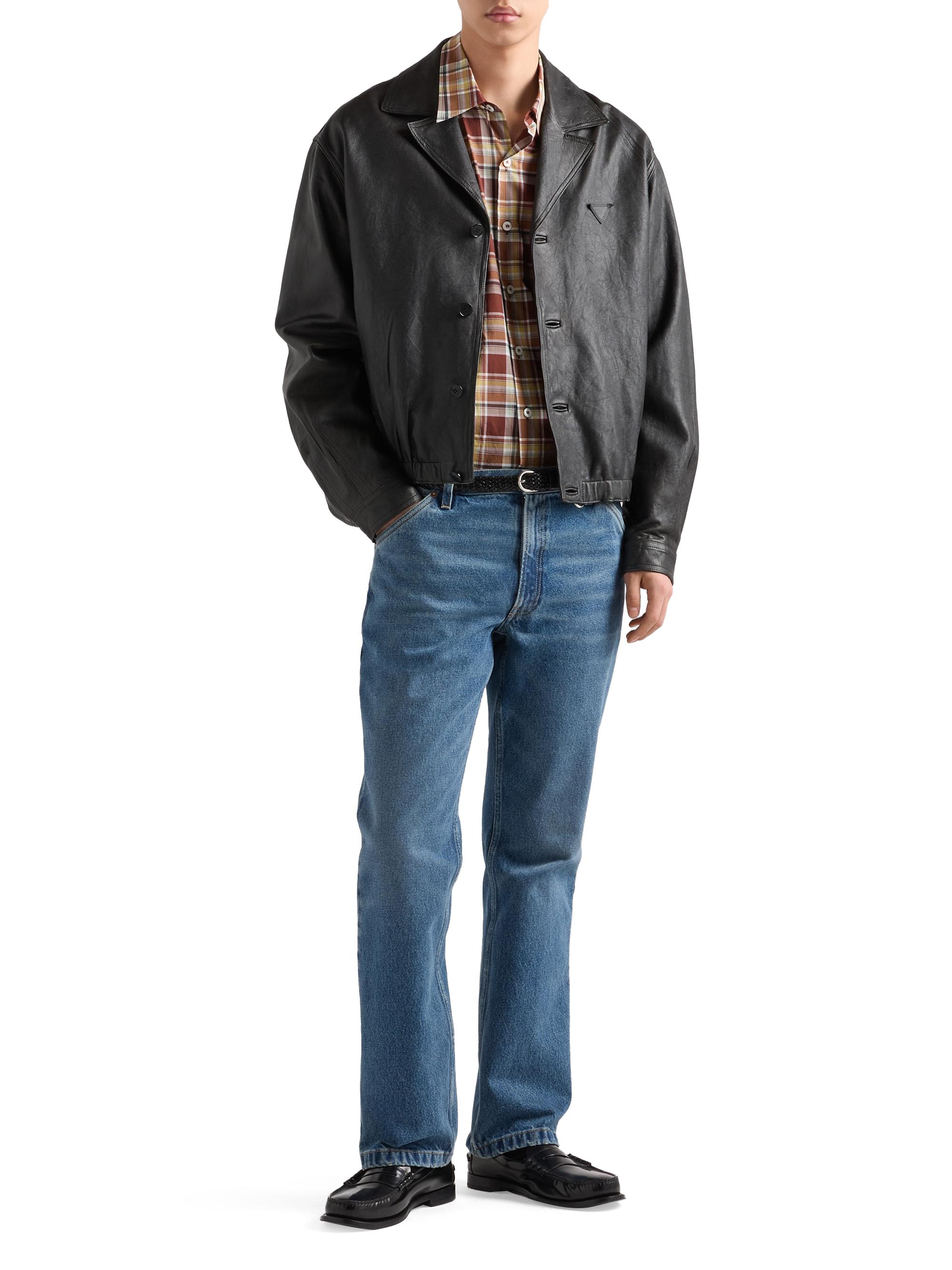 Prada Nappa Leather Jacket | Saks Fifth Avenue