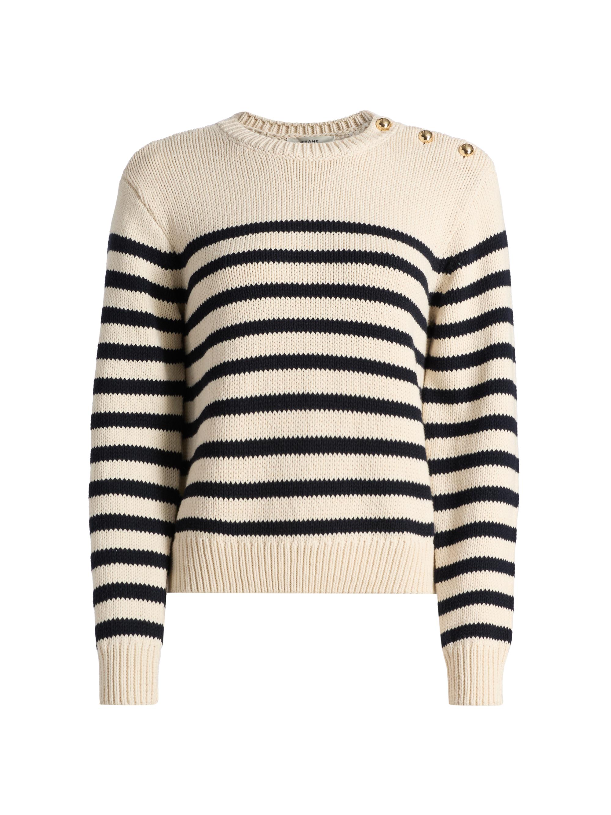 FRAME Women's The Mariner Sweater - Cream Multi
