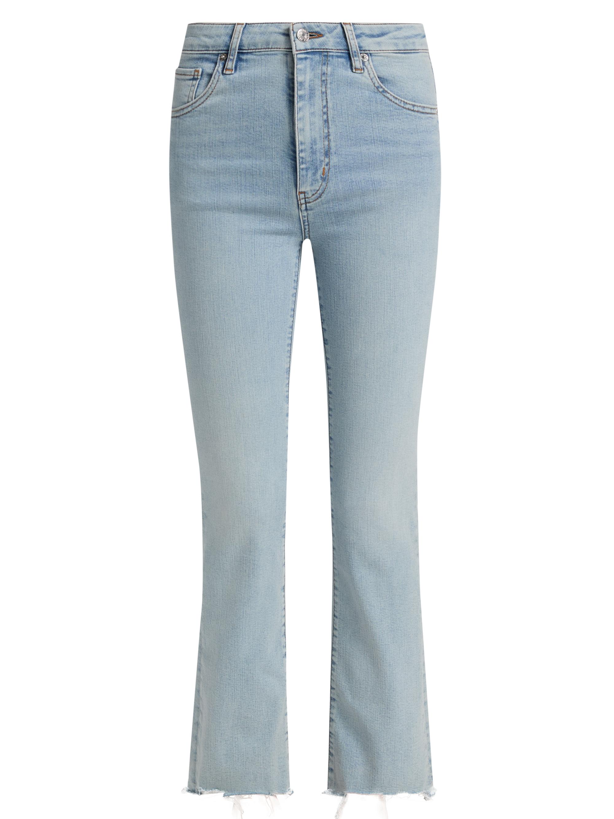 FRAME Women's The Reboot Crop Jeans - Tribute Raw Fray