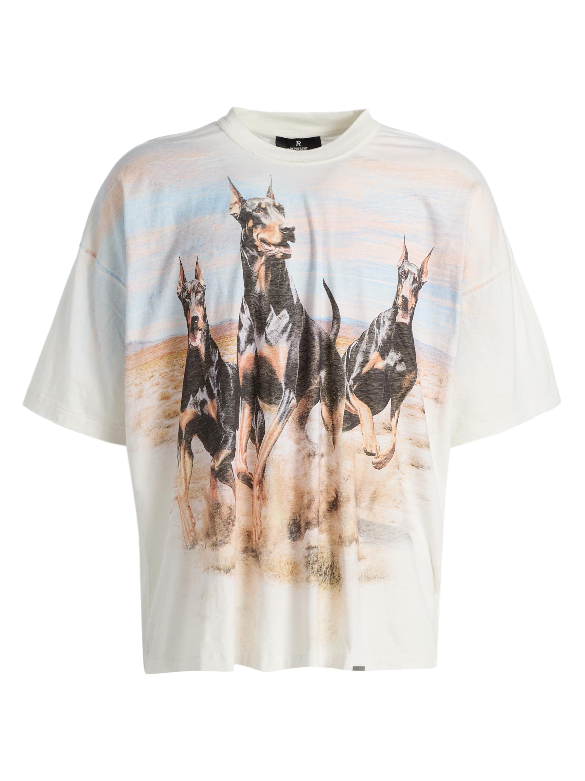 Western Doberman Crewneck T-Shirt