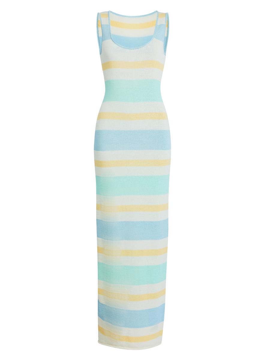 Ser.o.ya Women's Jasmine Linen-blend Knit Maxi Dress