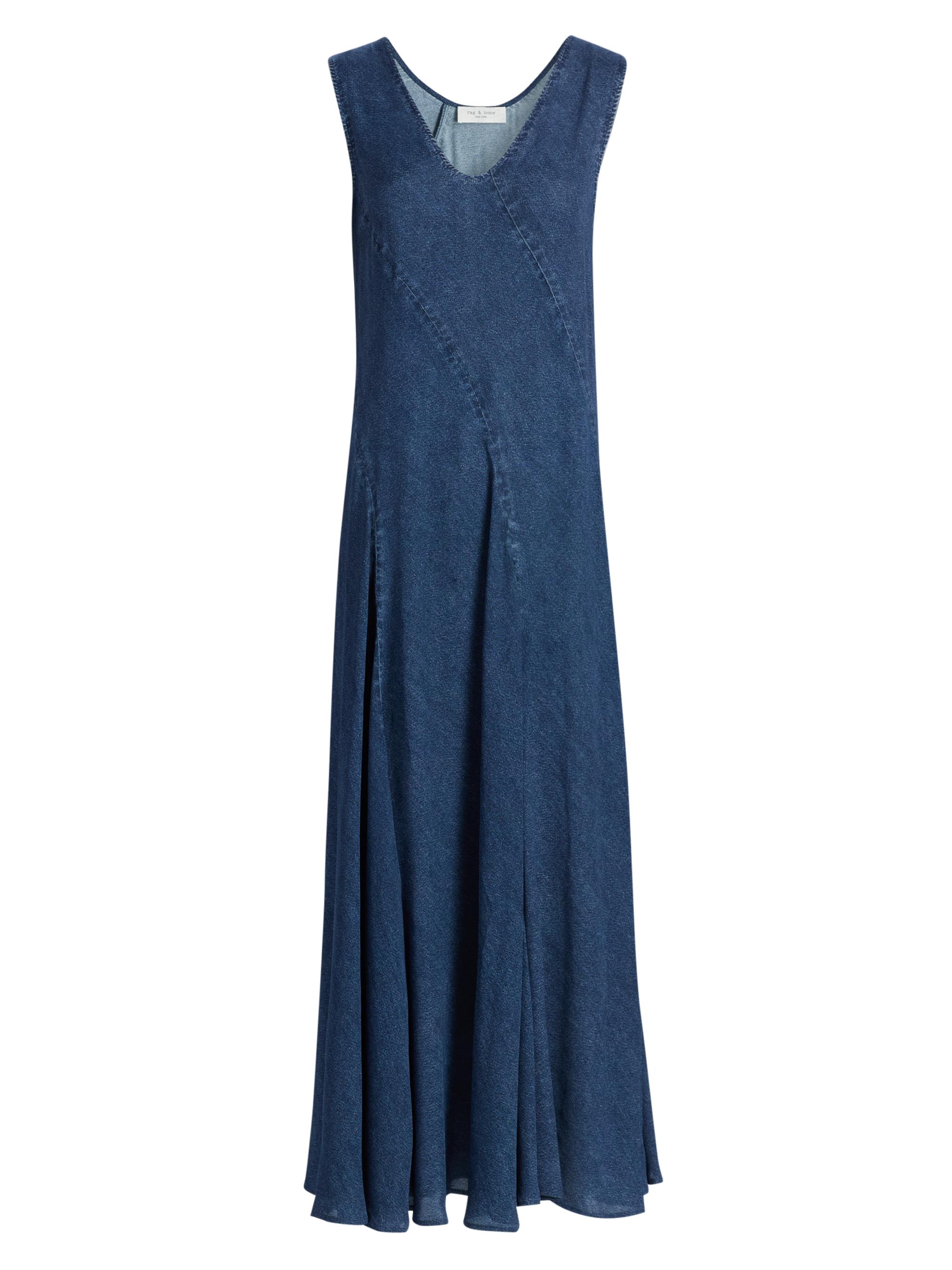 long sleeve formal dresses Blue Long Sleeve Sequin A Line Ombré Gown