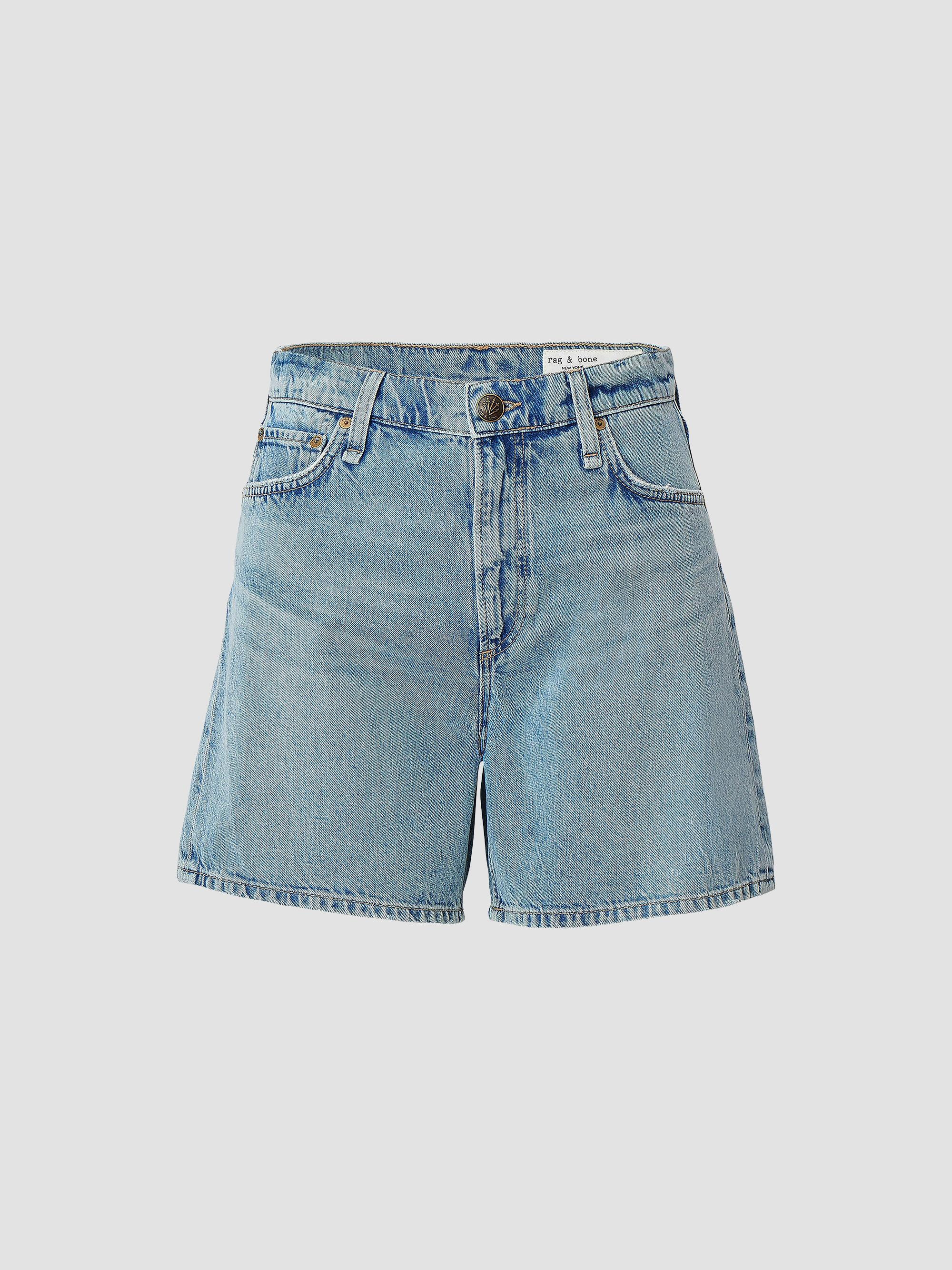 rag & bone Women's Kaia Denim Shorts - Vista | Thumbnail 6
