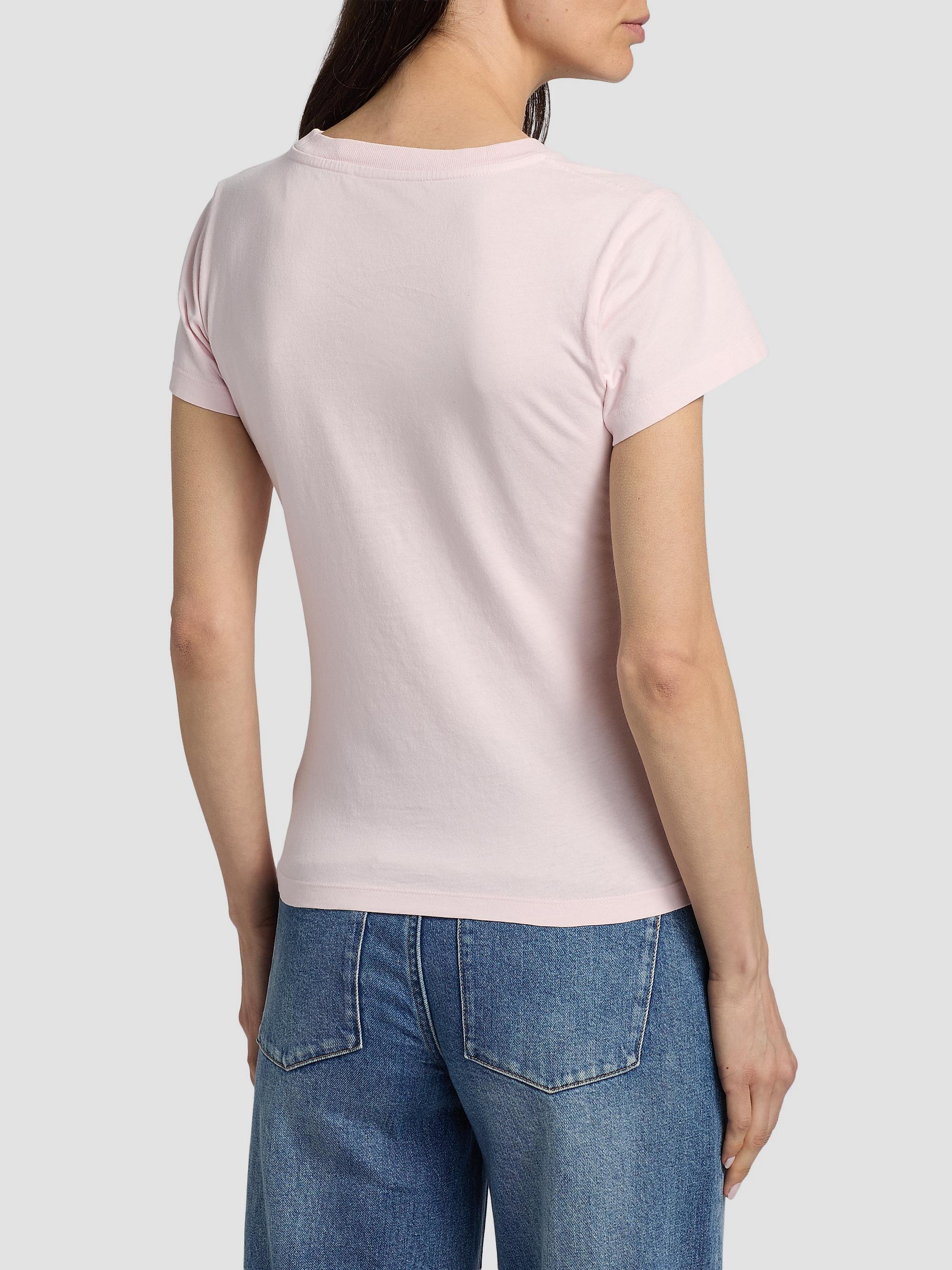 Ganni Daisy Cotton Jersey T-Shirt | Saks Fifth Avenue