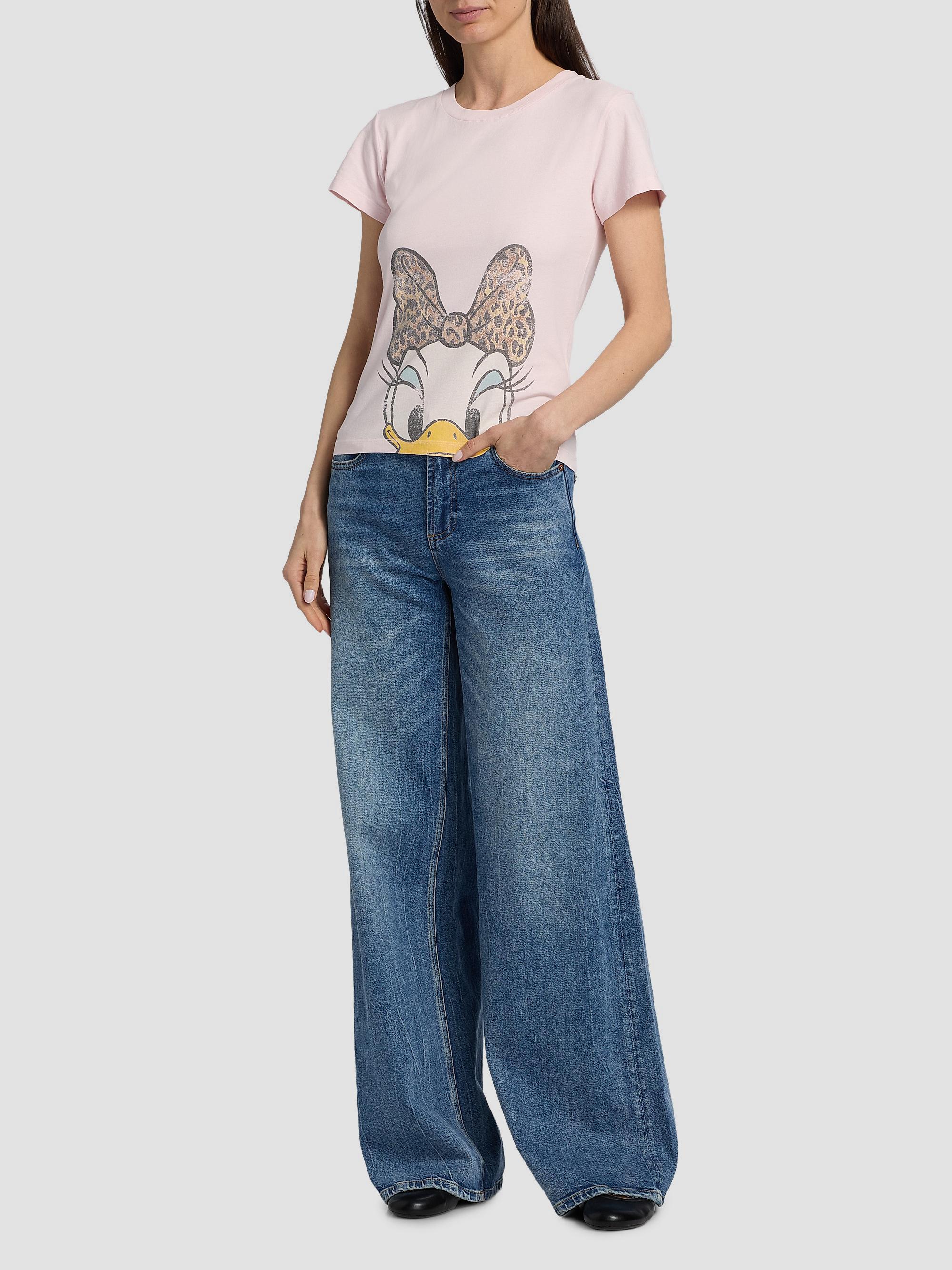 Ganni Daisy Cotton Jersey T-Shirt | Saks Fifth Avenue
