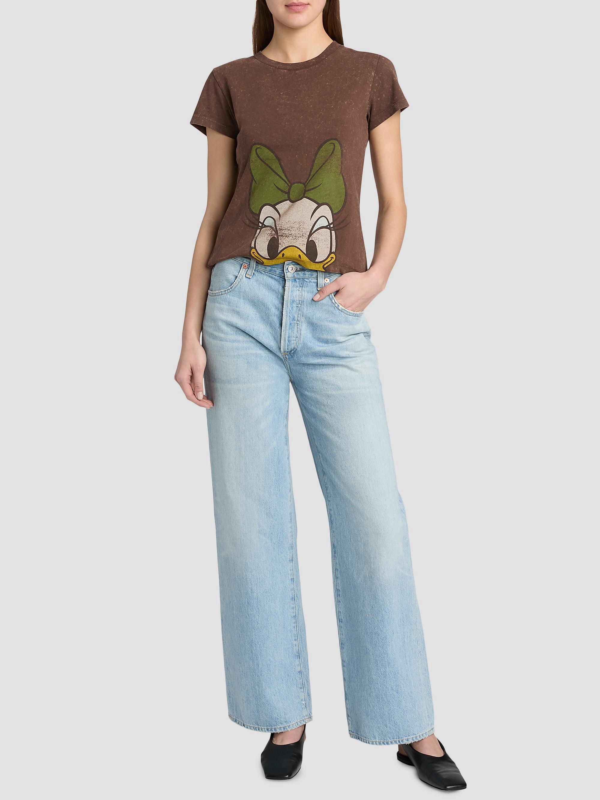 Ganni Future Heavy Daisy-Graphic Cotton Jersey T-Shirt | Saks