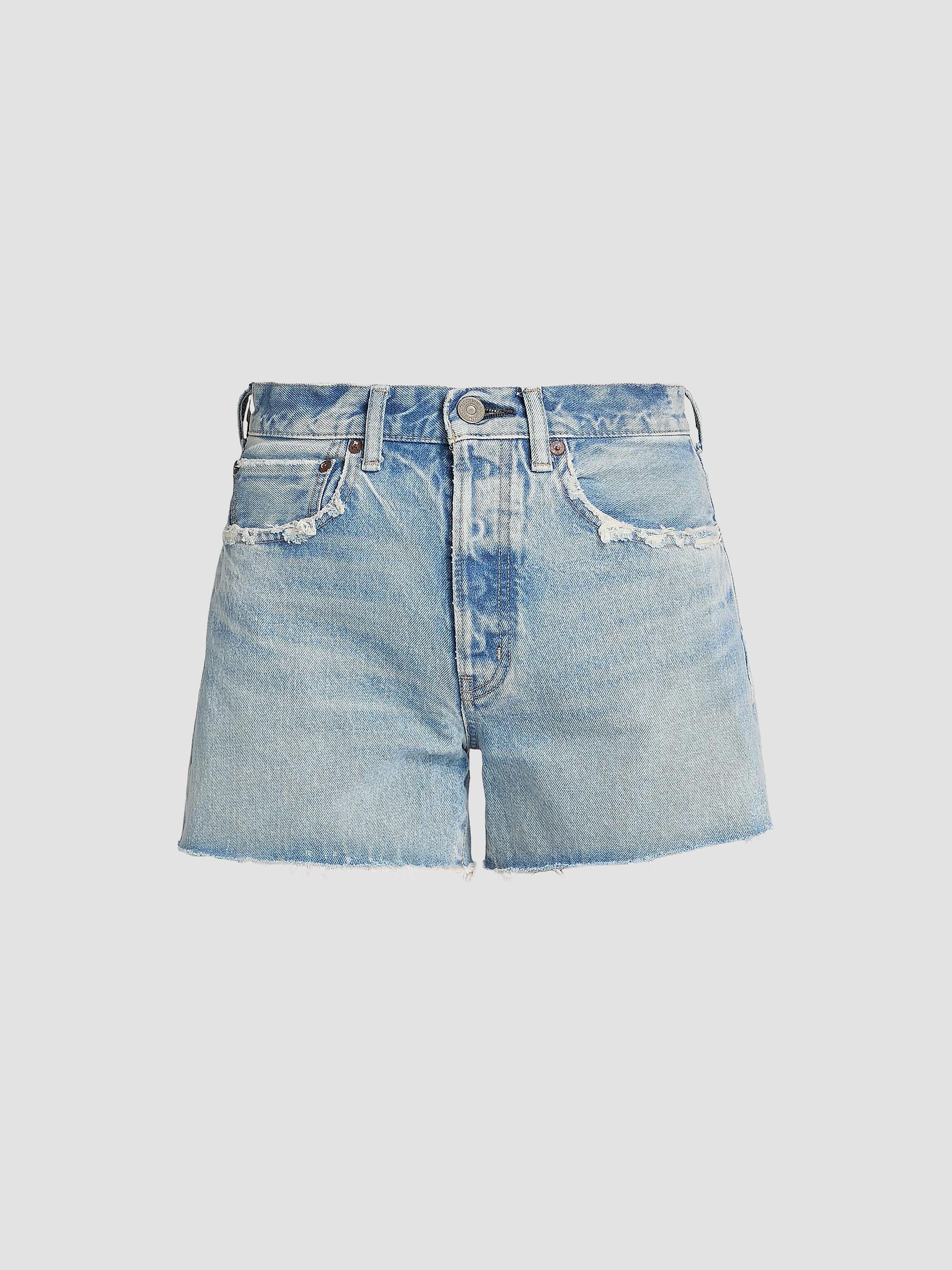 Moussy Vintage Women's Southborough Denim Shorts - Light Blue