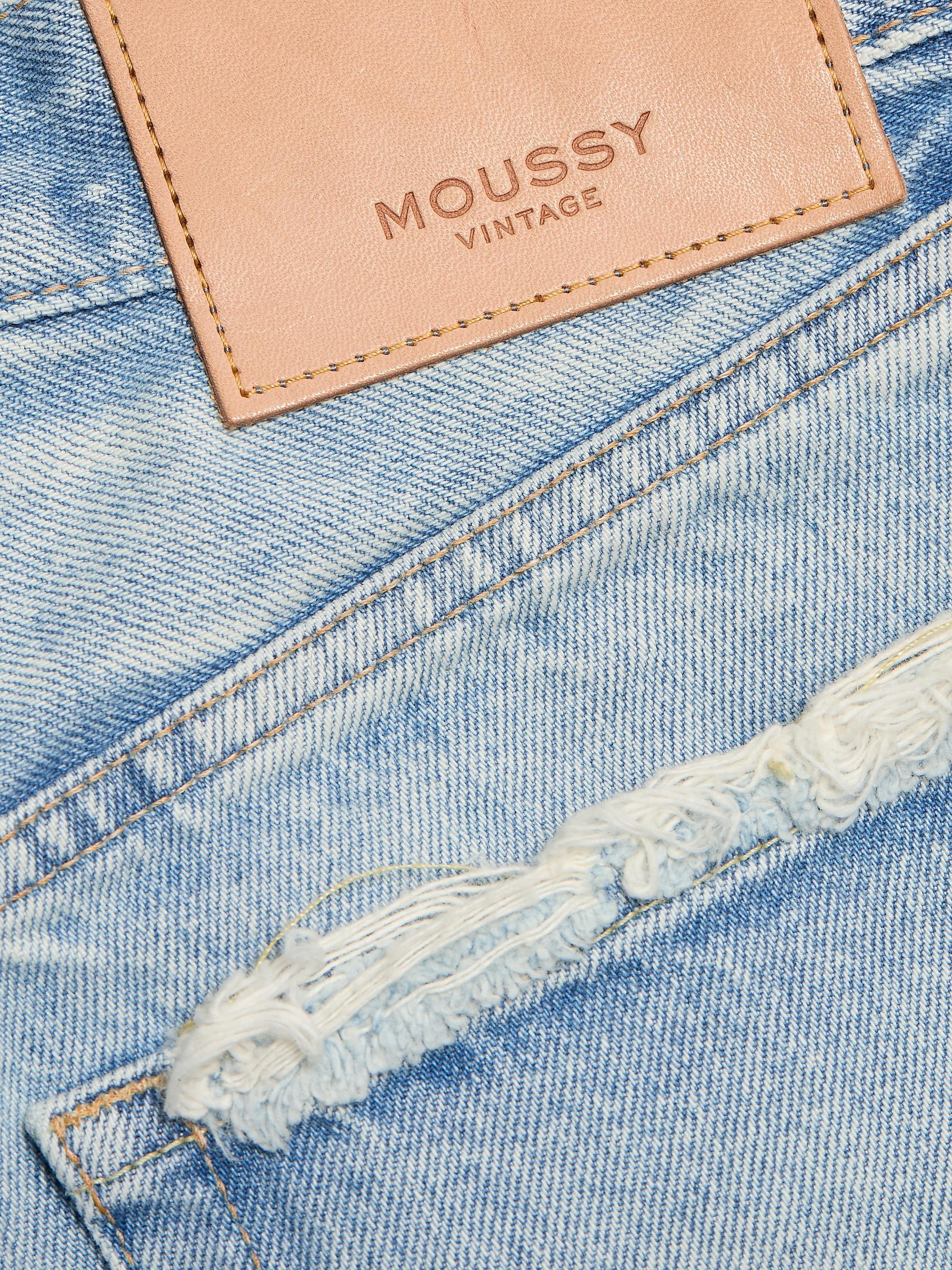 Moussy Vintage Women's Southborough Denim Shorts - Light Blue | Thumbnail 7
