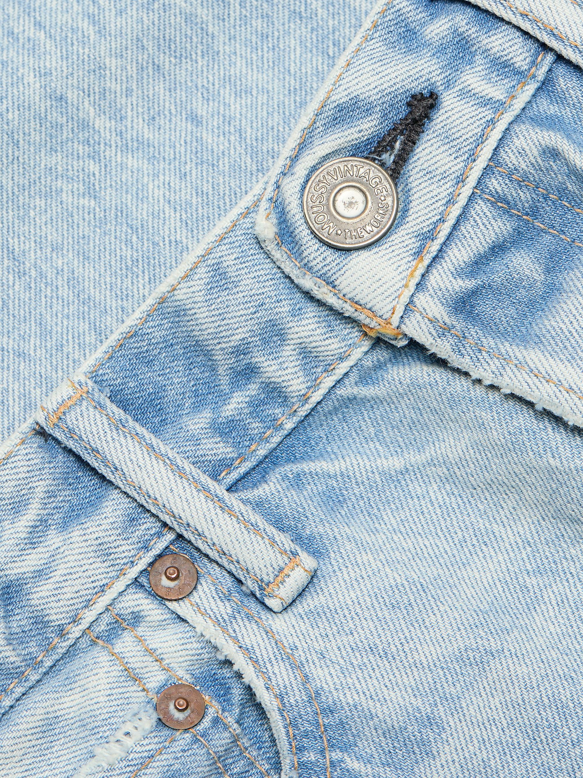 Moussy Vintage Women's Barrington Low-Rise Straight-Fit Jeans - Light Blue | Thumbnail 7