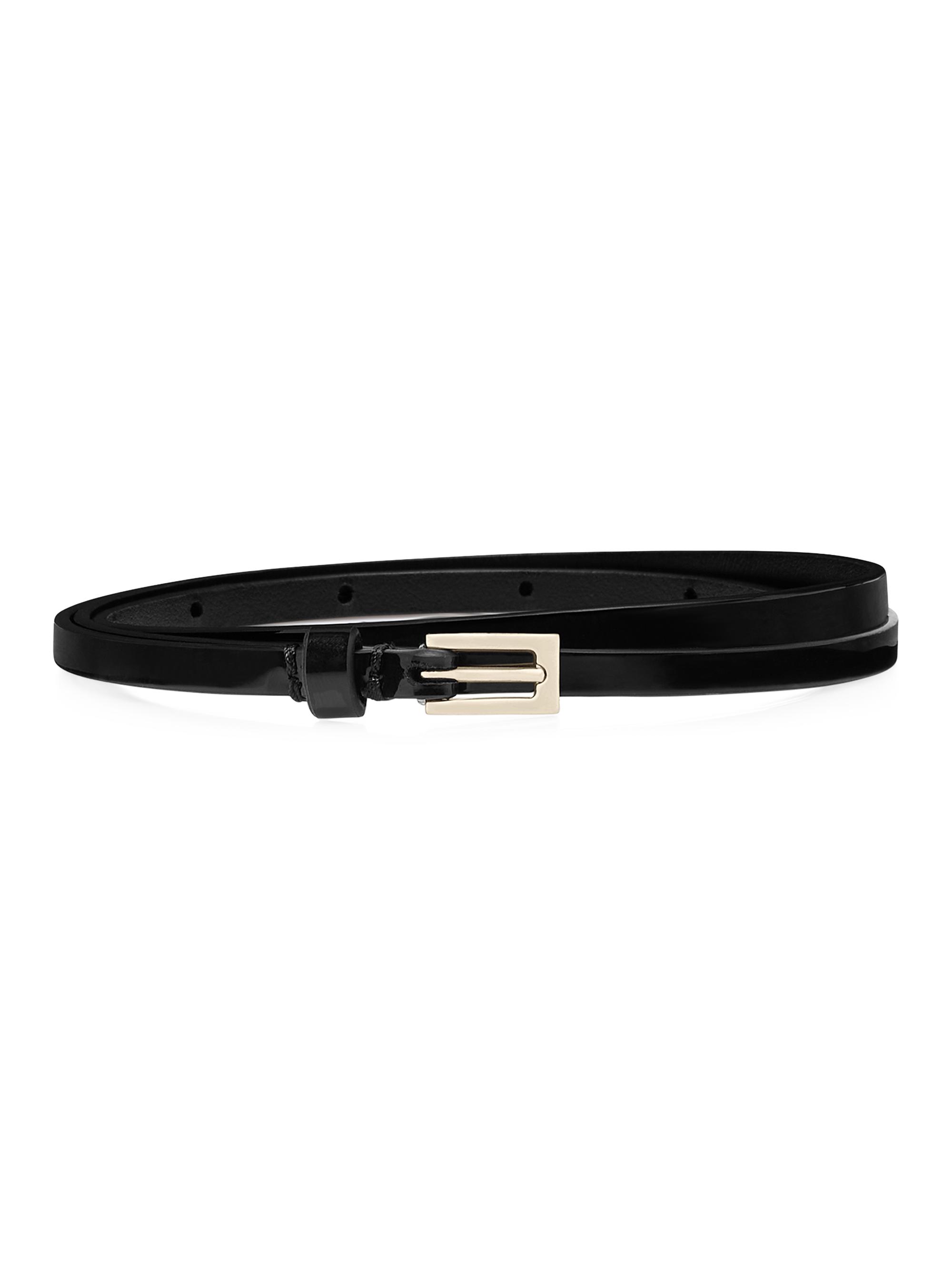 TOM FORD Women's Patent Leather Belt - Black