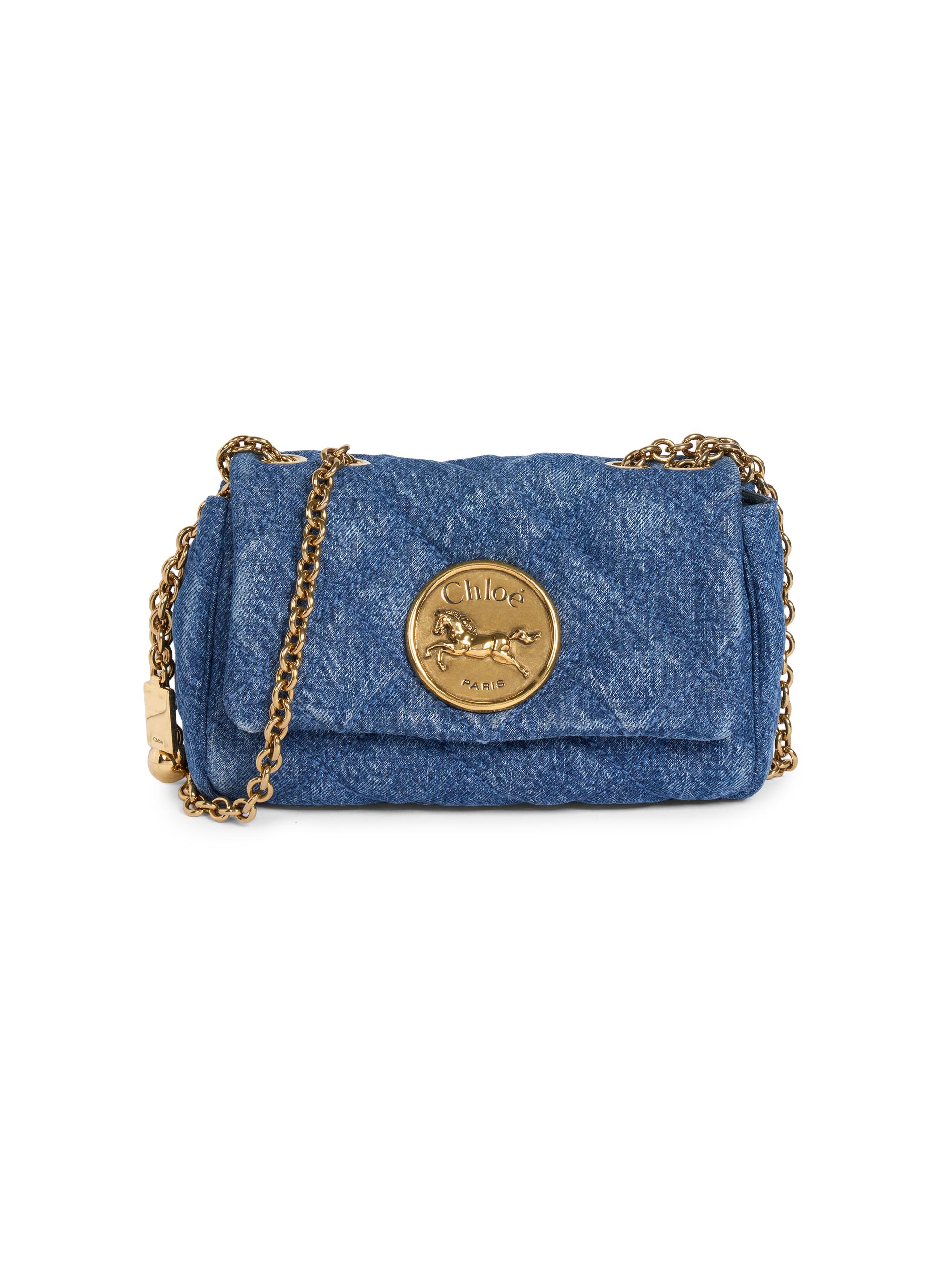 Chloé Small Heritage Leather Chain Shoulder Bag | Saks Fifth Avenue