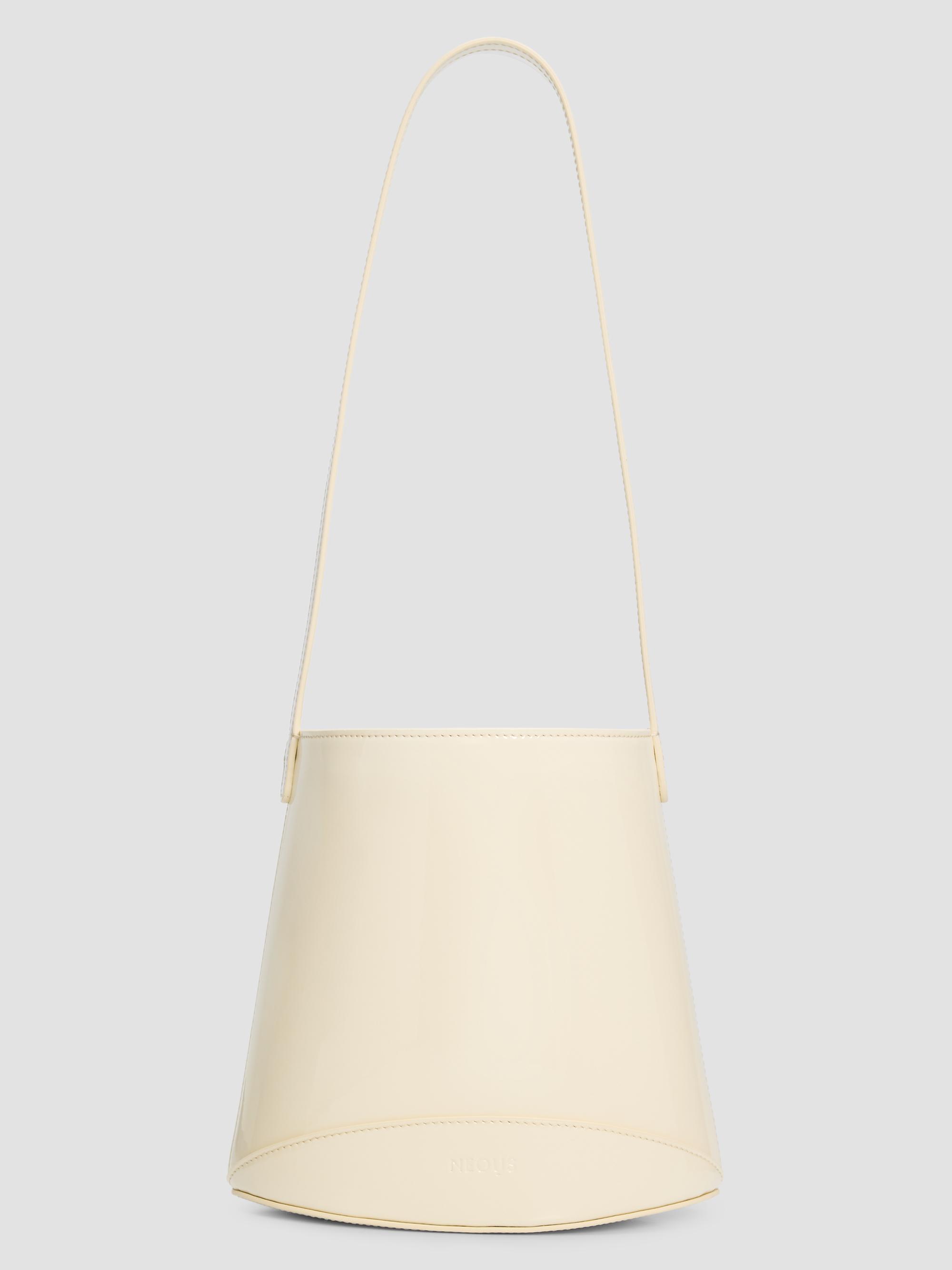 Neous Women's Pardalis 2.0 Leather Bucket Bag - Cream