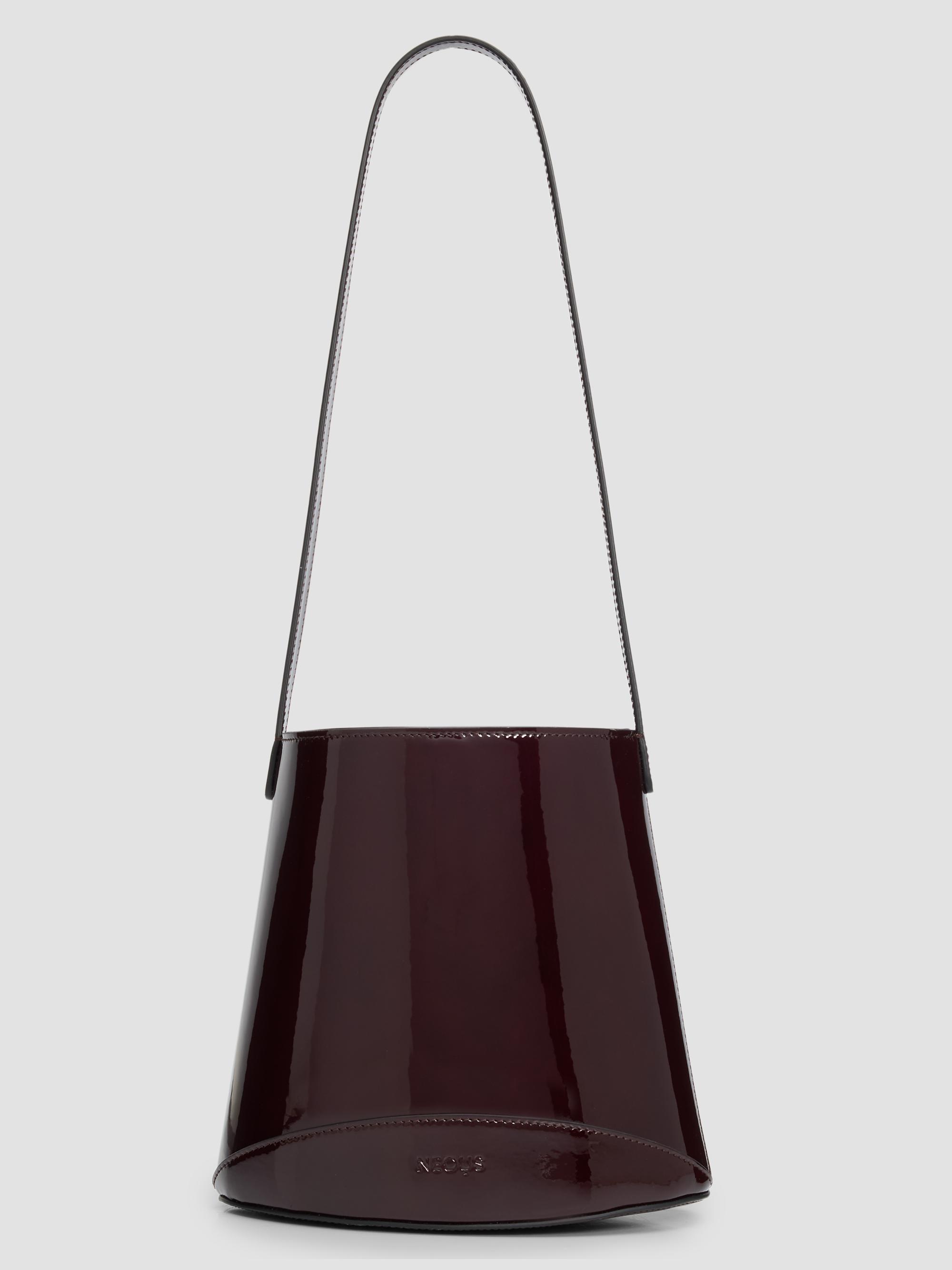 Neous Women's Pardalis 2.0 Leather Bucket Bag - Dark Chocolate