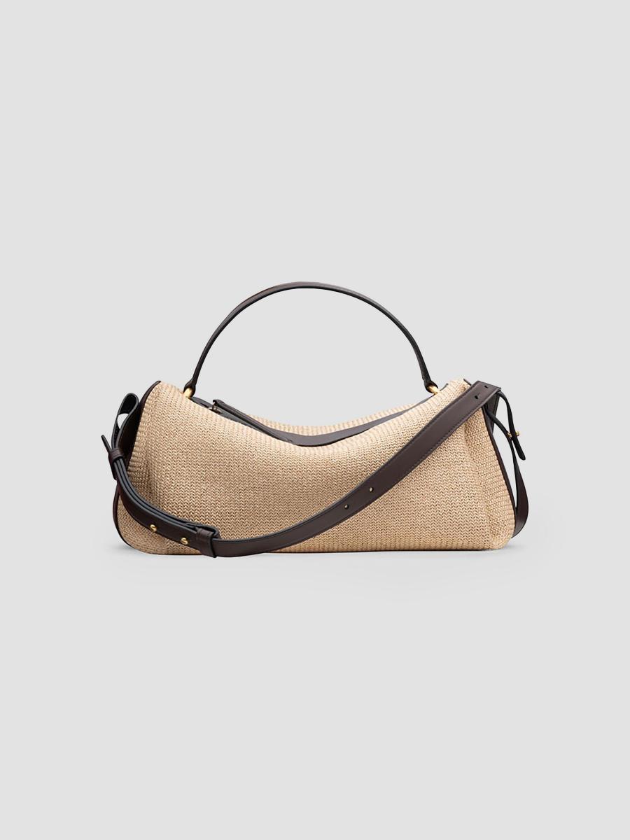 Neous Scorpius Raffia-Leather Crossbody Bag | Saks Fifth Avenue