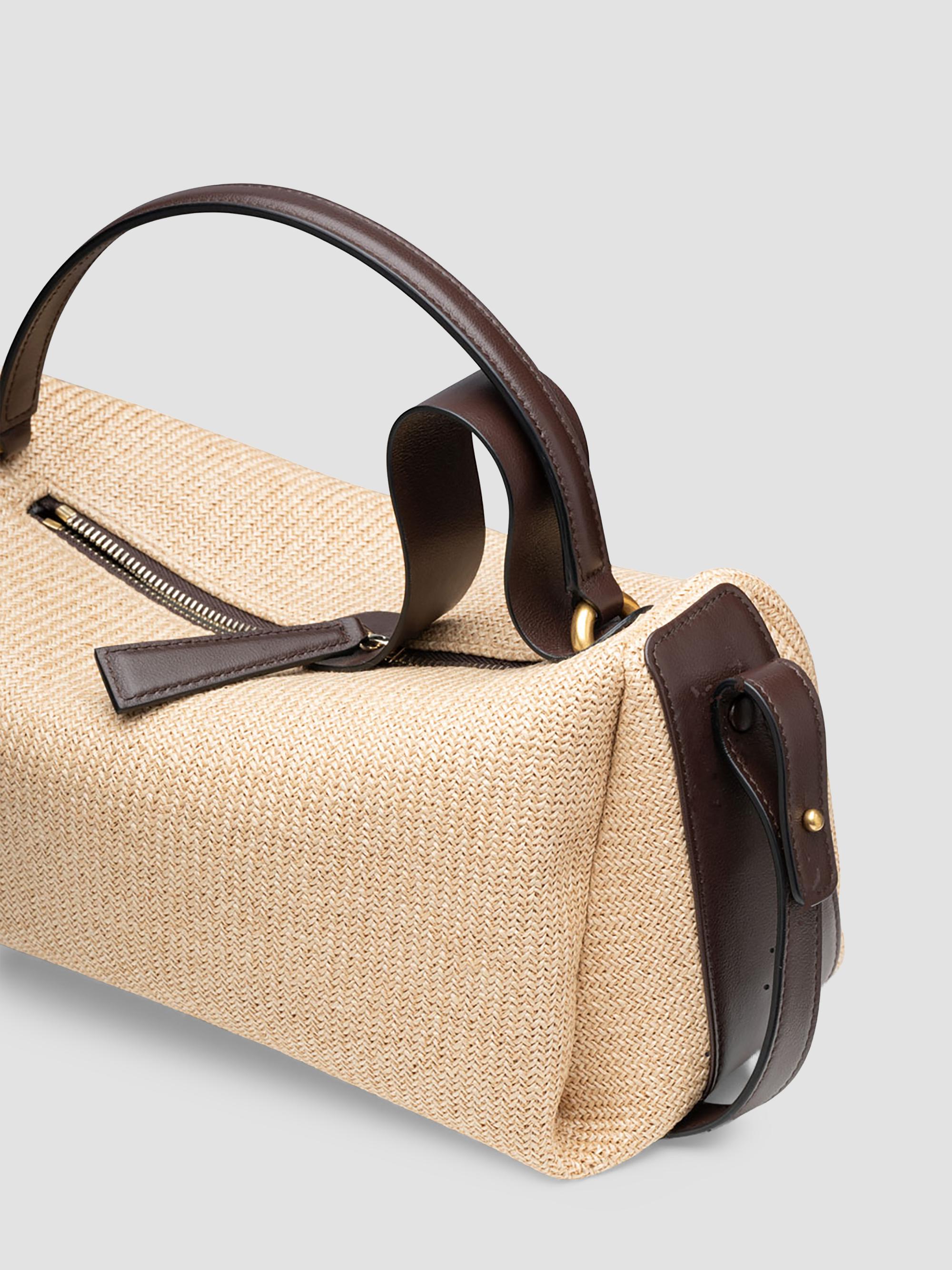 Neous Scorpius Raffia-Leather Crossbody Bag | Saks Fifth Avenue