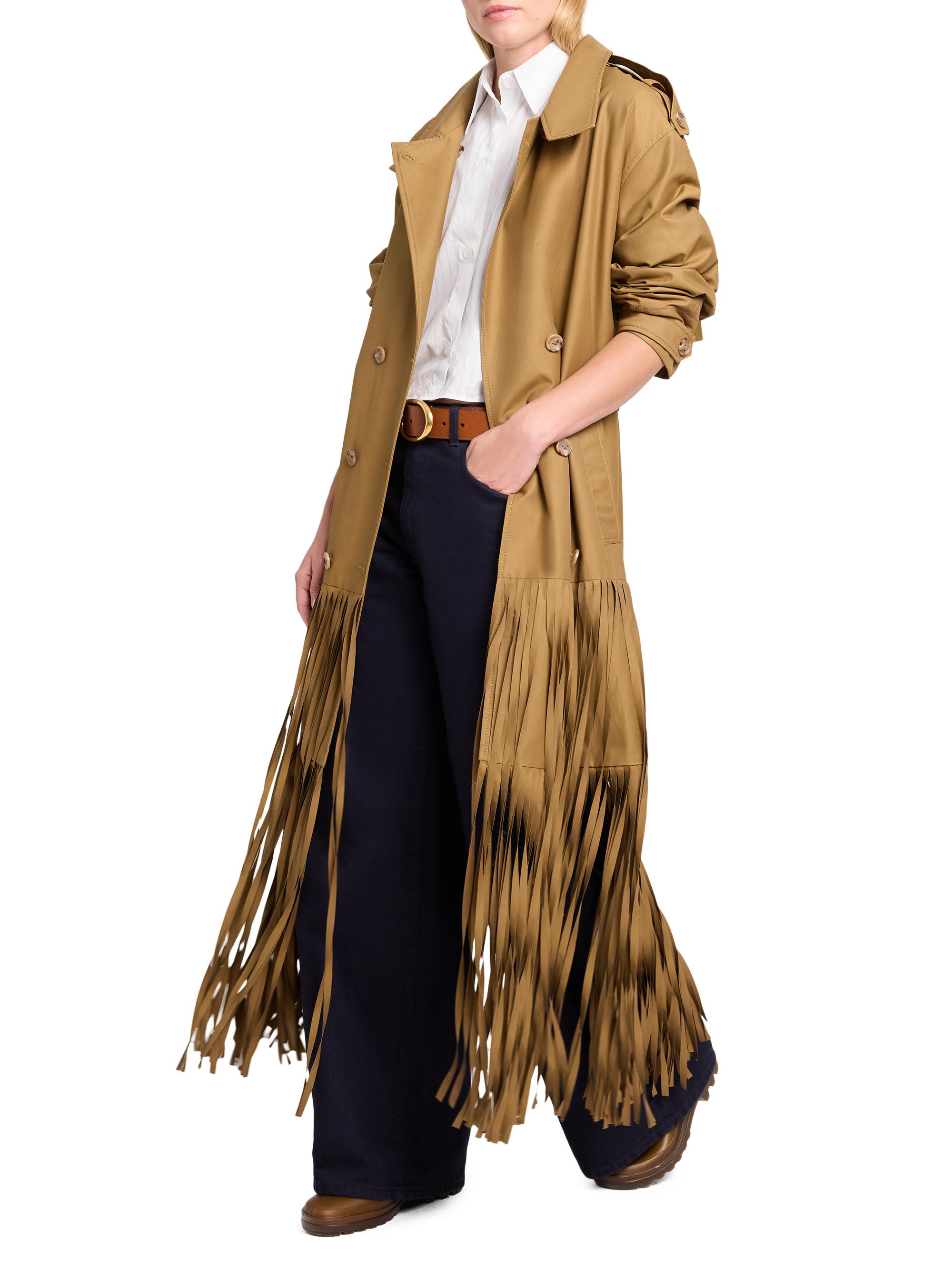 TWP Fringe Benefit Trench Coat | Saks Fifth Avenue