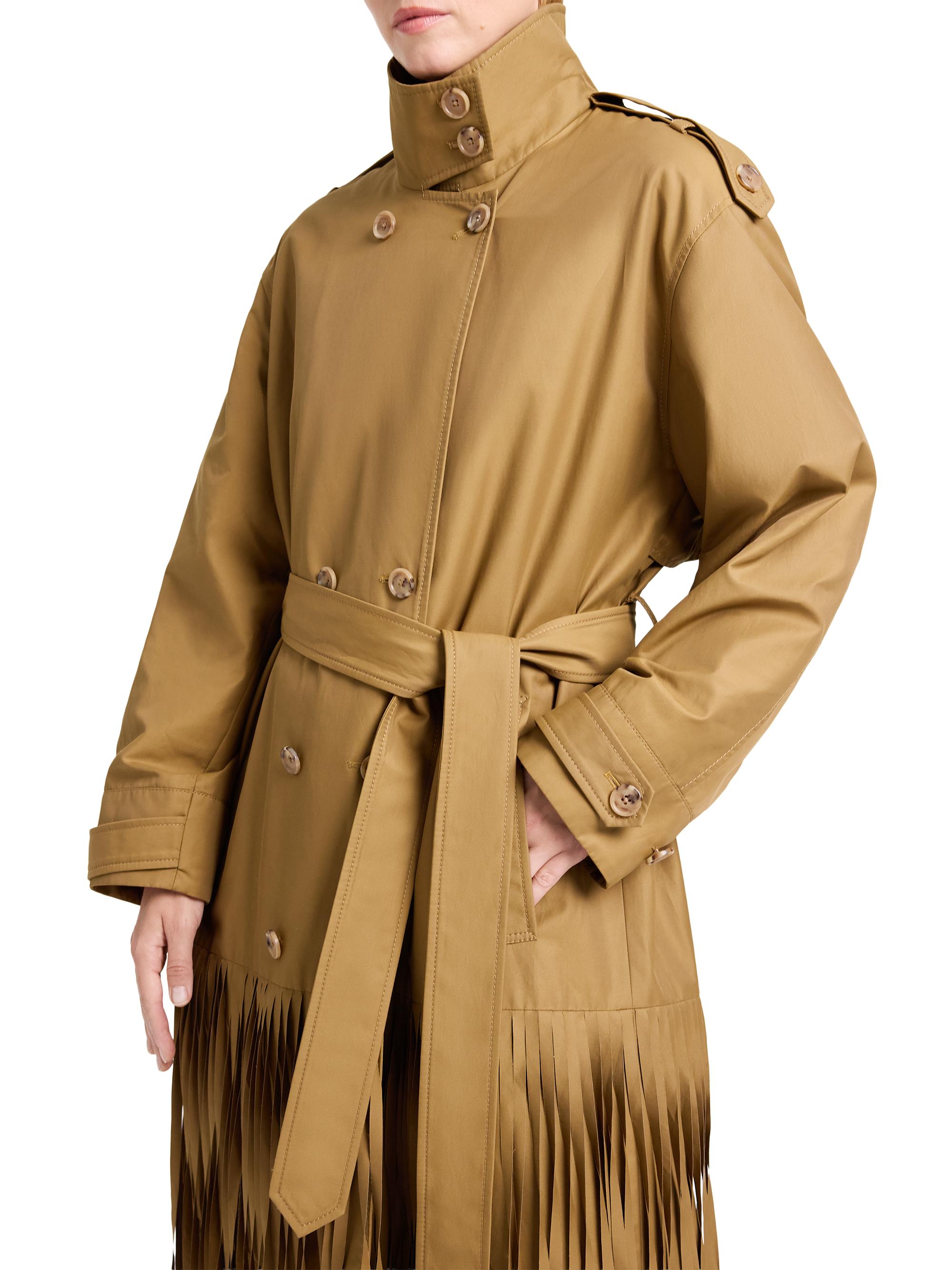 TWP Fringe Benefit Trench Coat | Saks Fifth Avenue