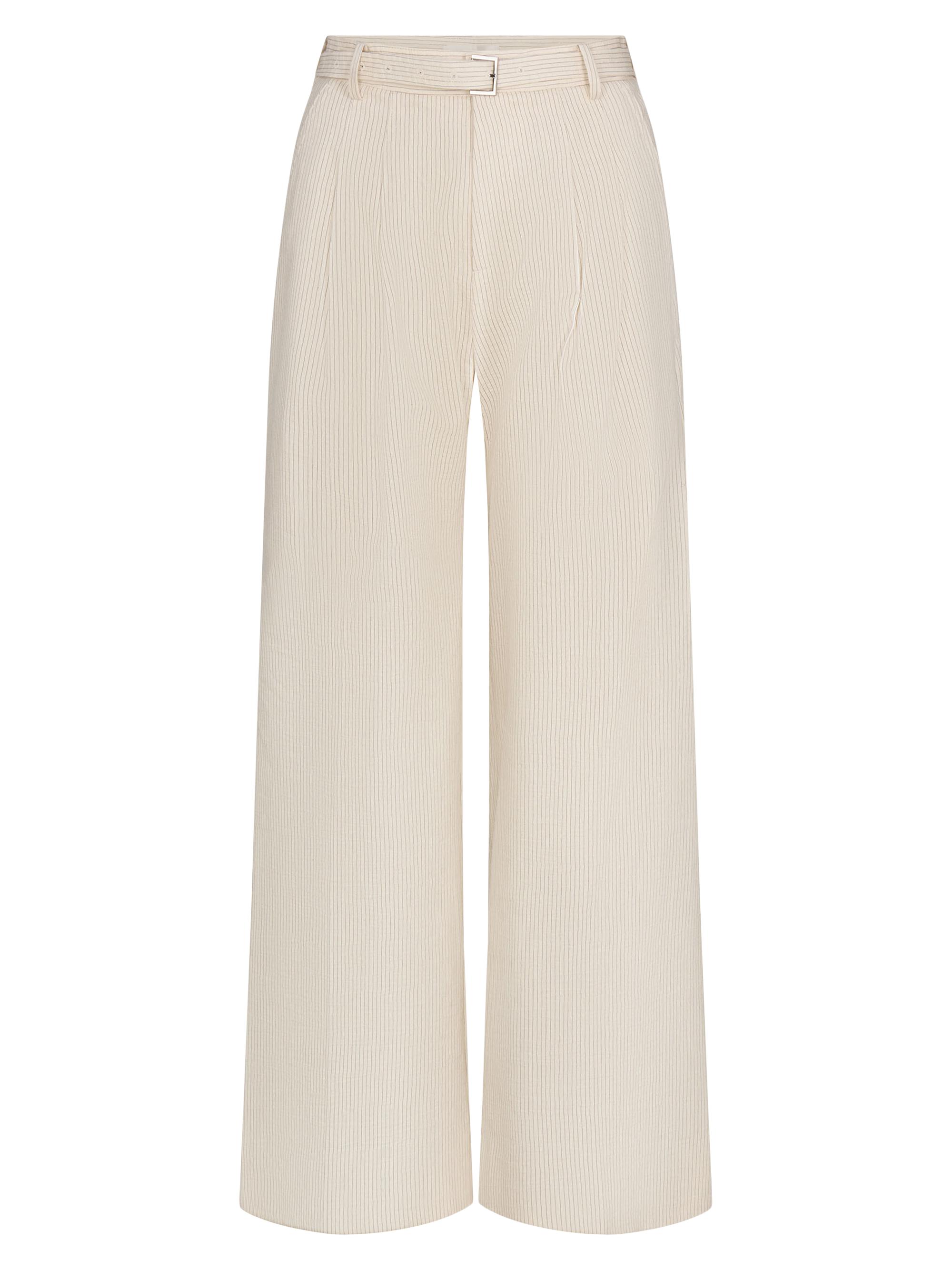 FRAME Women's The Striped Wide-Leg Pants - Ecru Multi