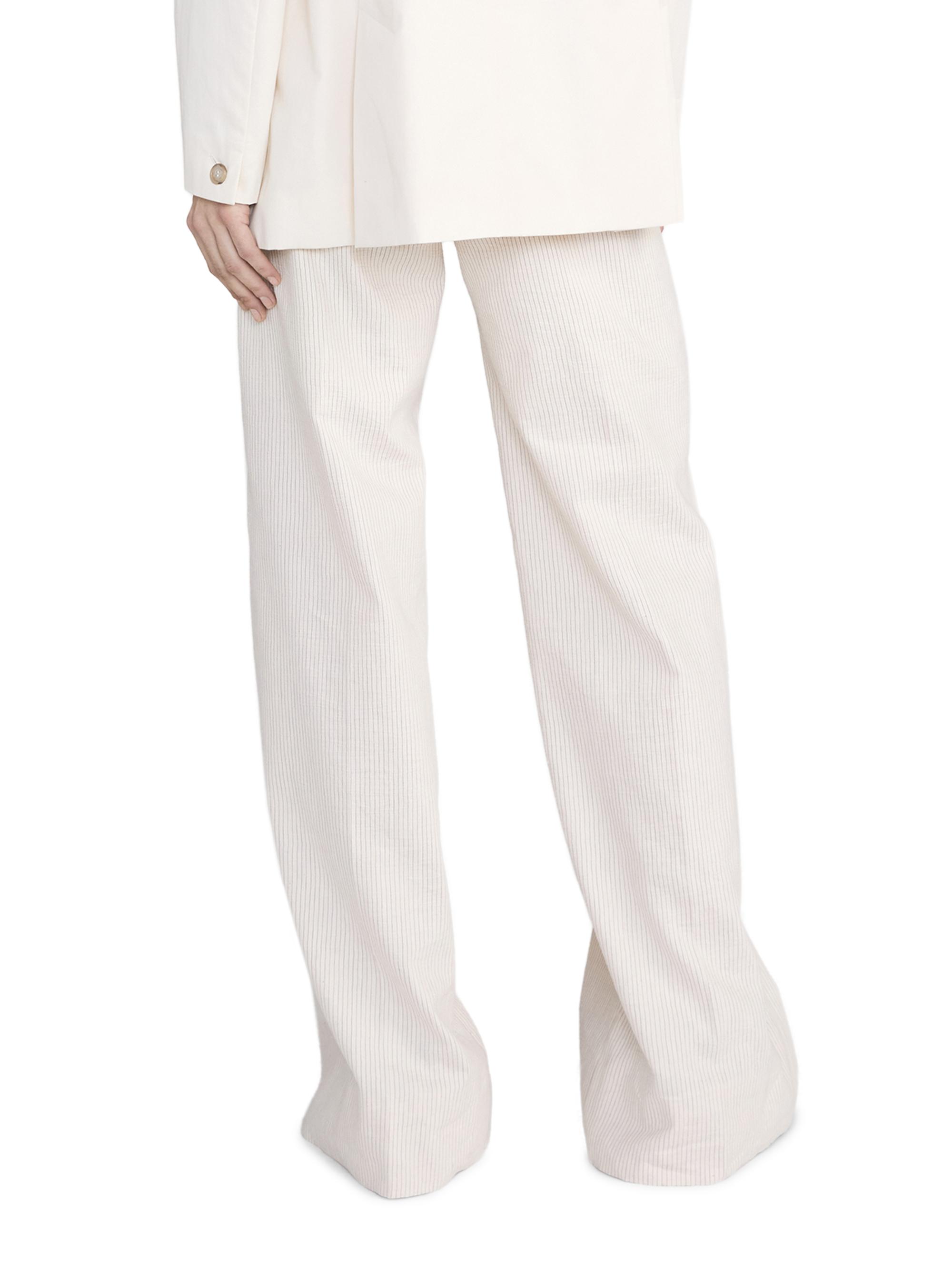 FRAME The Striped Wide-Leg Pants | Saks Fifth Avenue