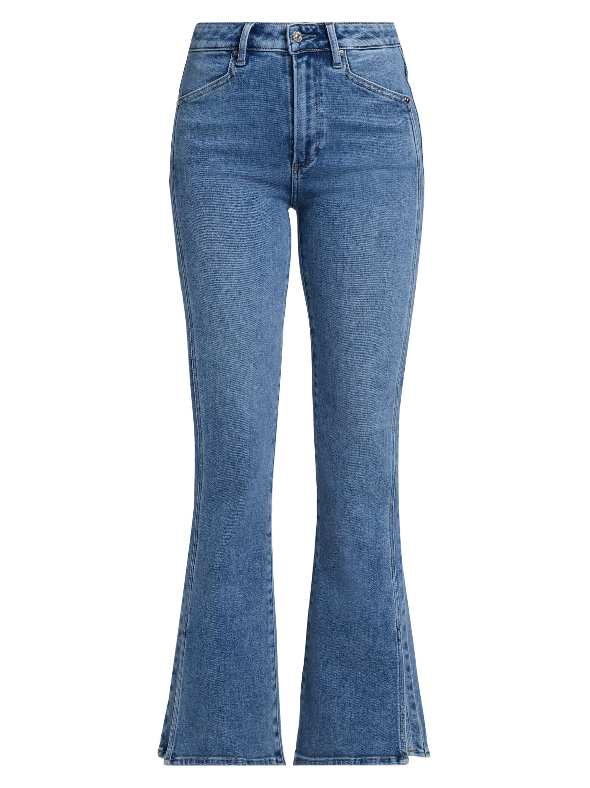 Paige Women's Laurel Canyon High-Rise Flared Jeans - Fontessa