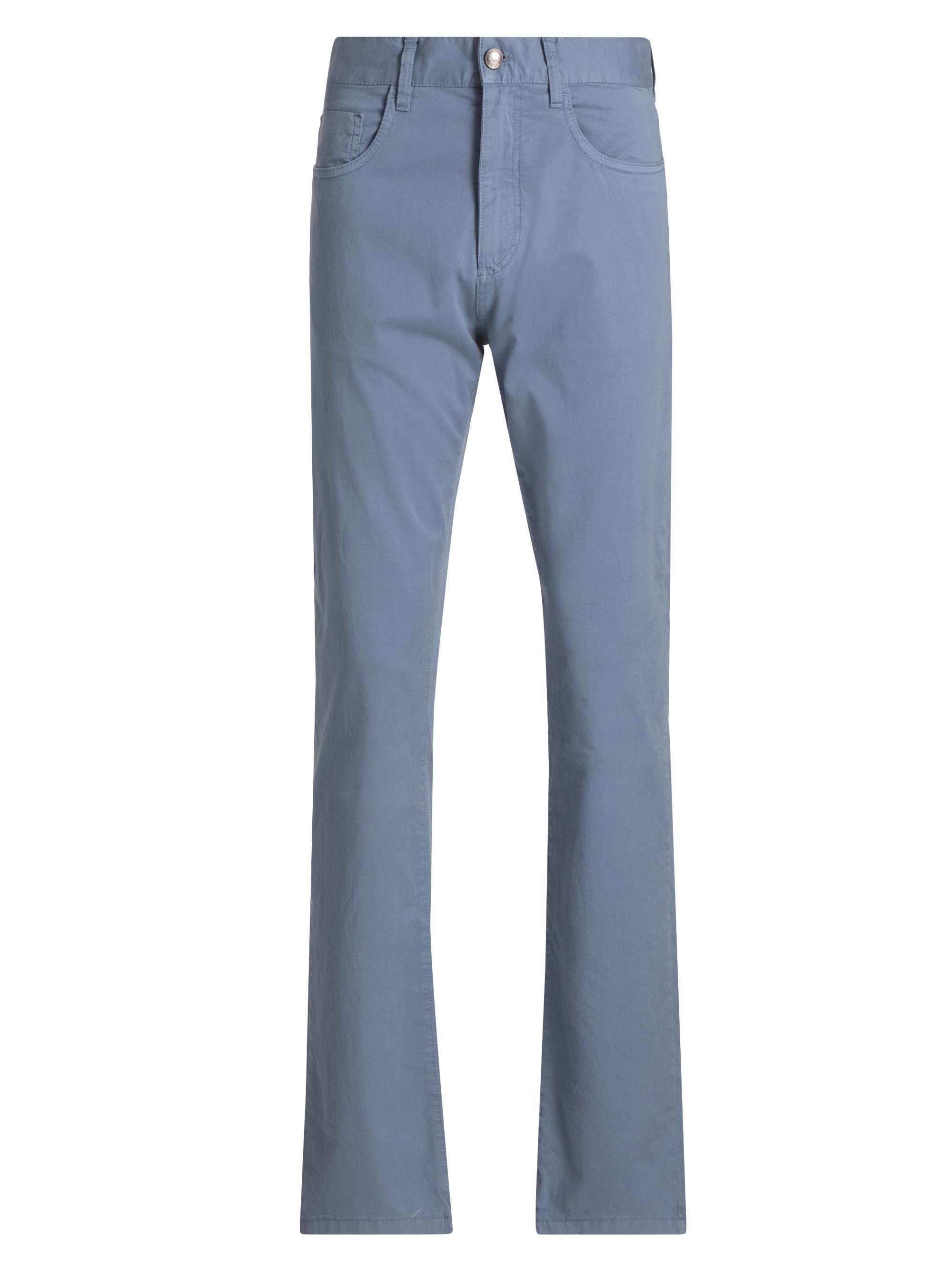 Canali Men's Stretch-Cotton Straight Jeans - Blue
