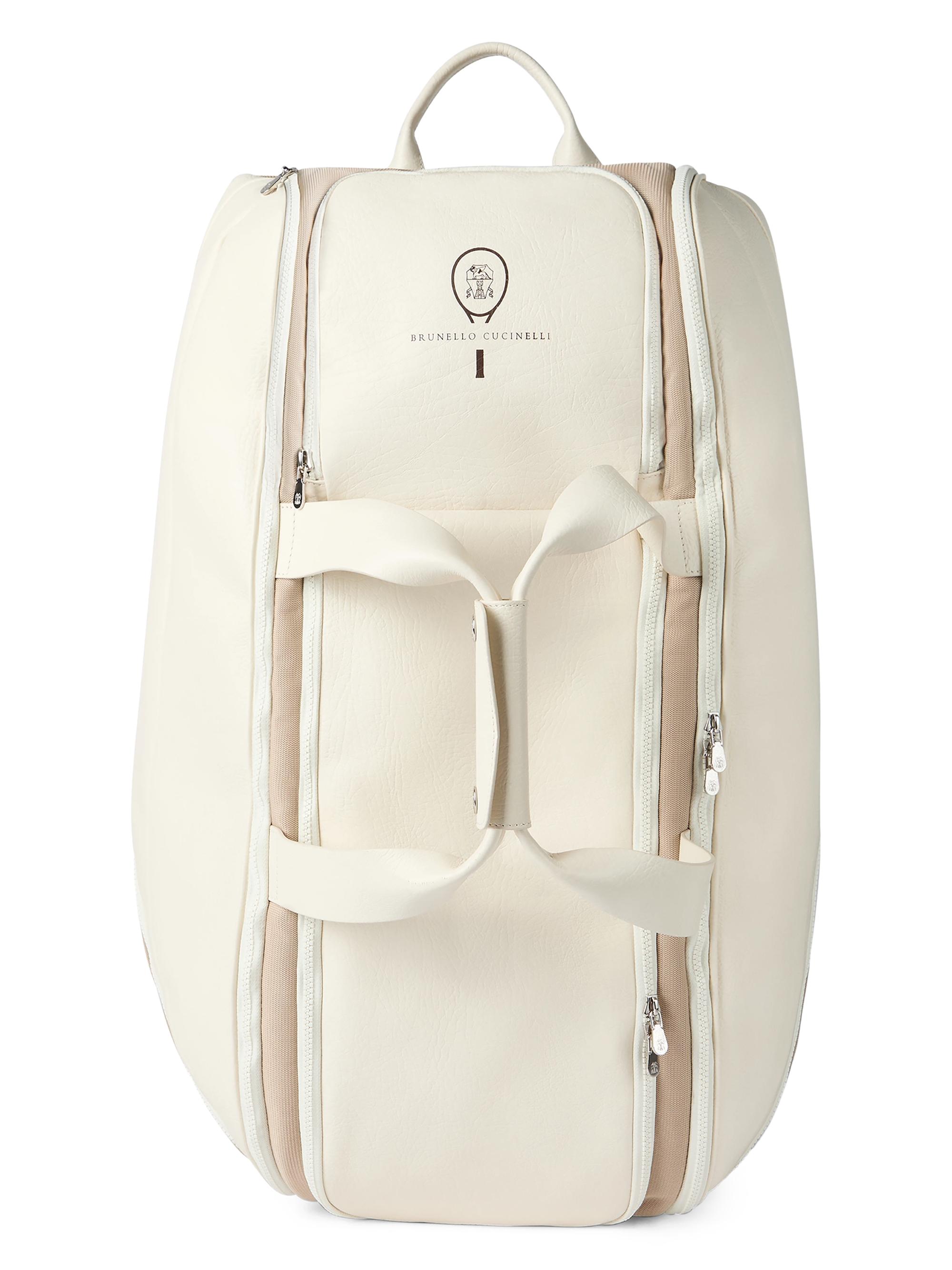 Brunello Cucinelli Grained Leather Tennis Bag - Panama