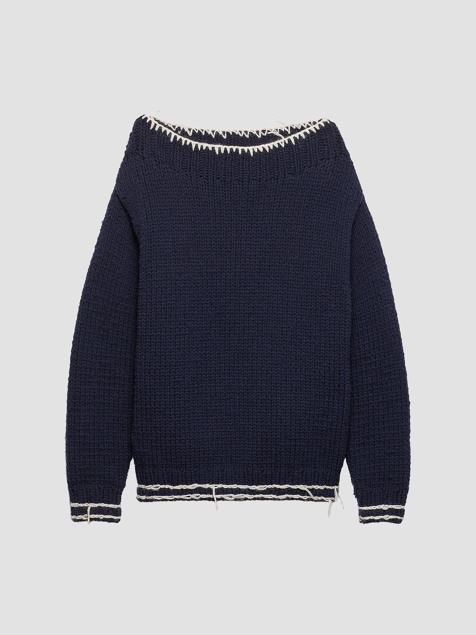 Prada Wool Boat-Neck Sweater | Saks Fifth Avenue