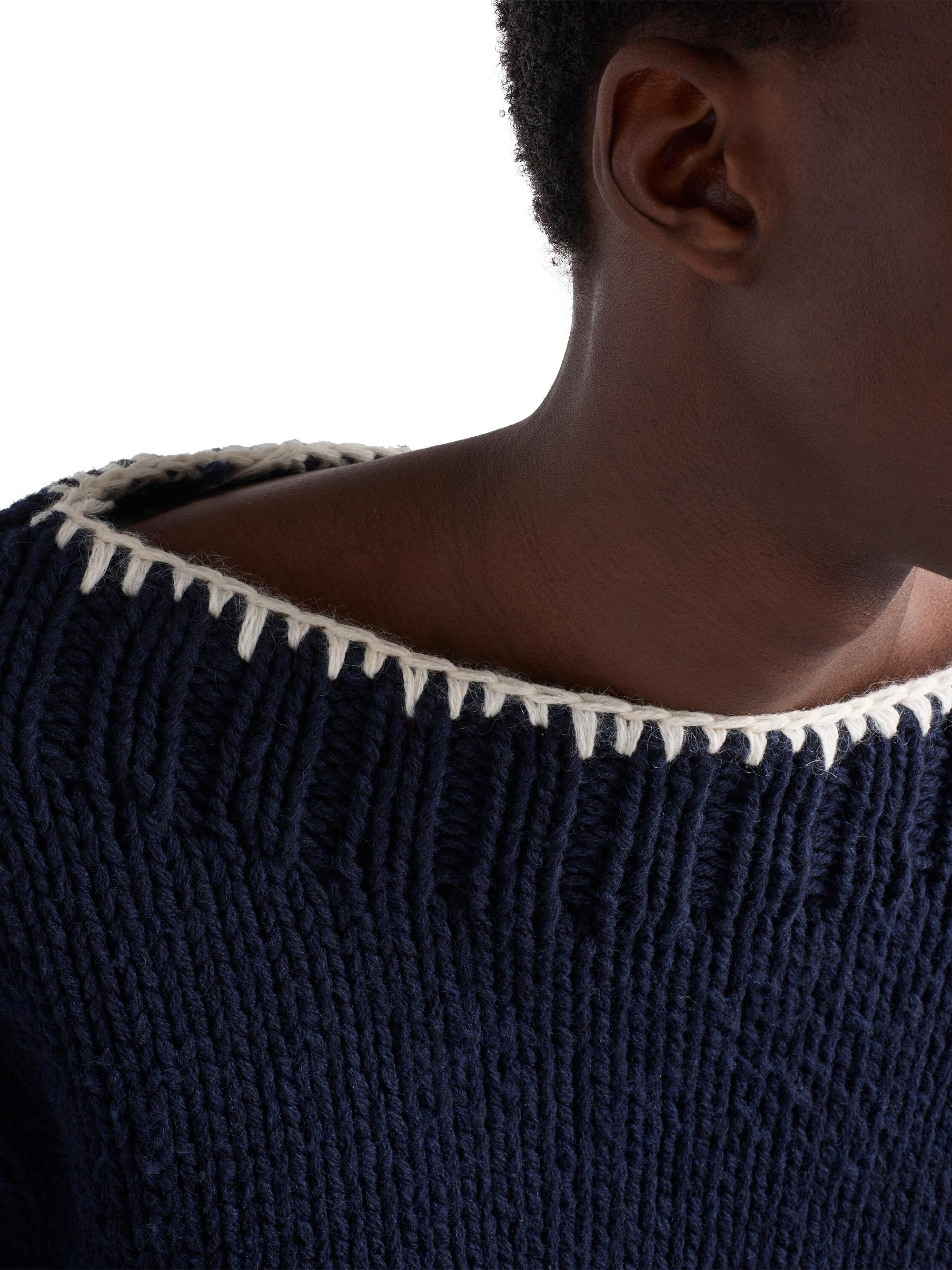 Prada Wool Boat-Neck Sweater | Saks Fifth Avenue
