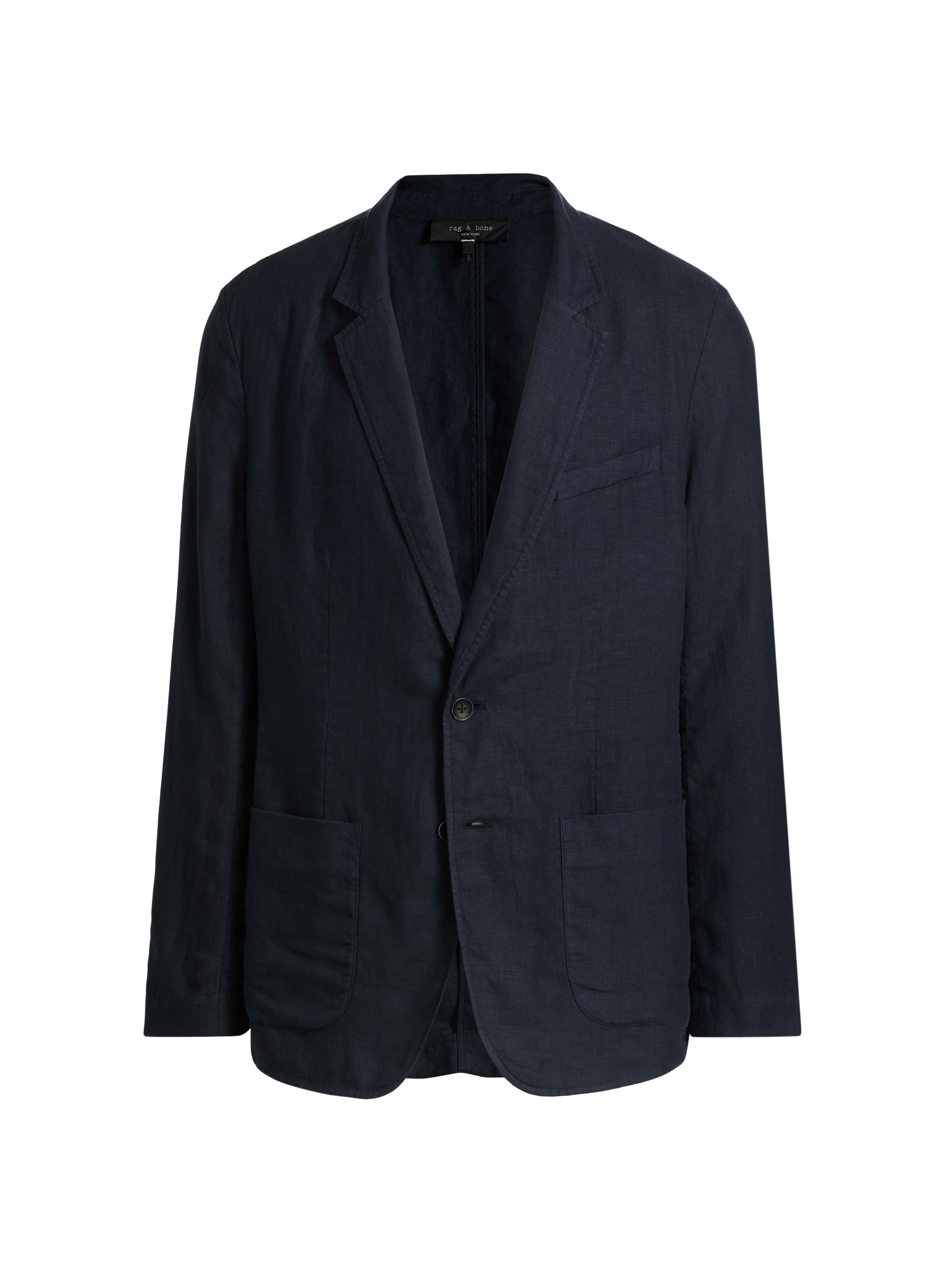Theory セットアップ M CLINTON ZAINE ネイビー ストレッチ Theory Clinton Stretch-Linen Blazer | Saks Fifth Avenue