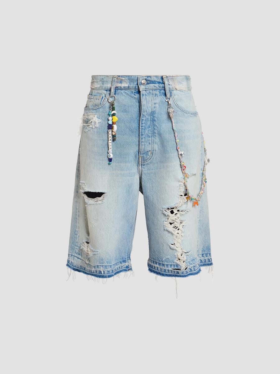 Nahmias Daydreaming Venice Denim Shorts | Saks Fifth Avenue