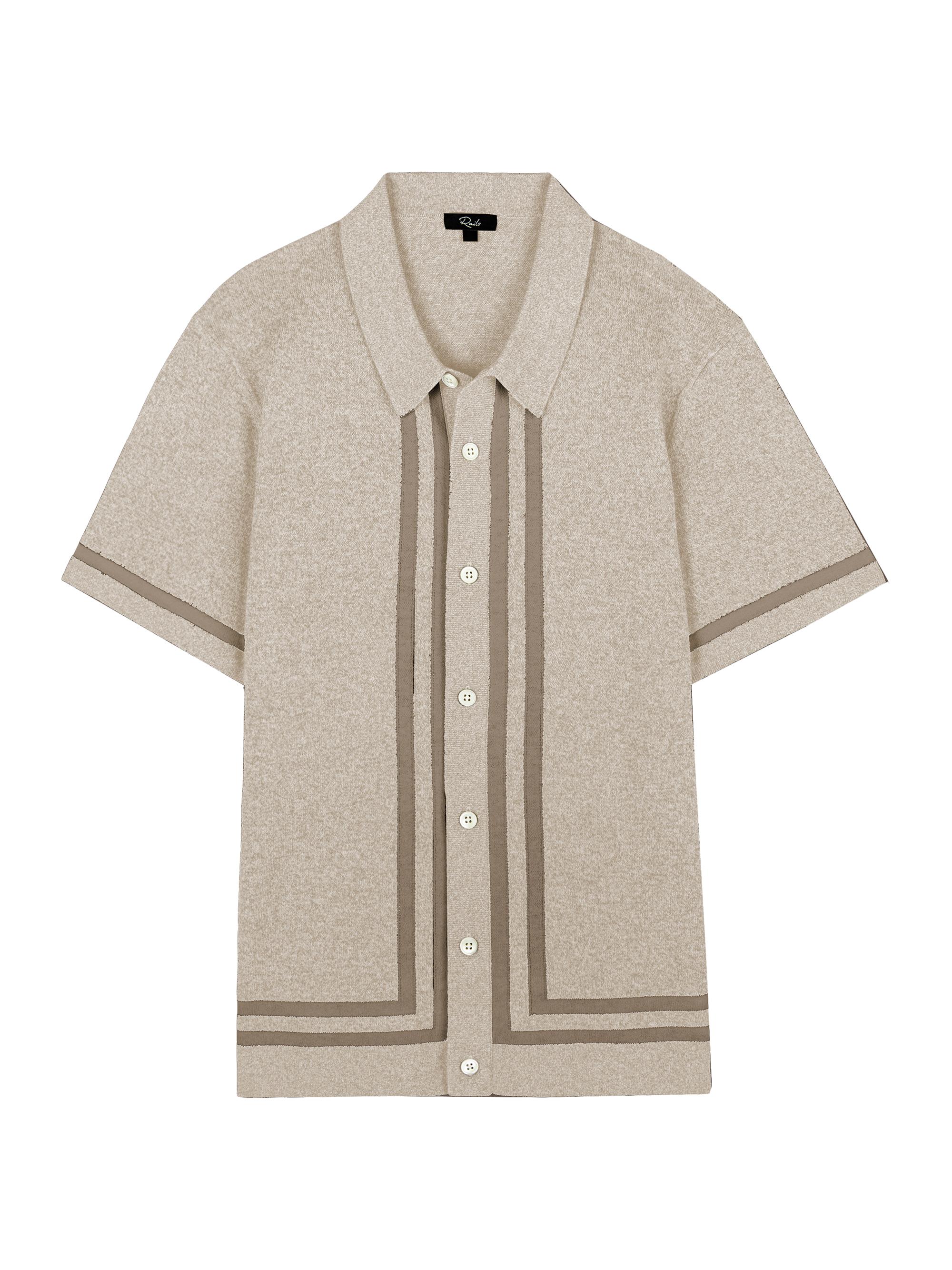 Rails Men's Leo Cotton-Blend Shirt - Rose Melange