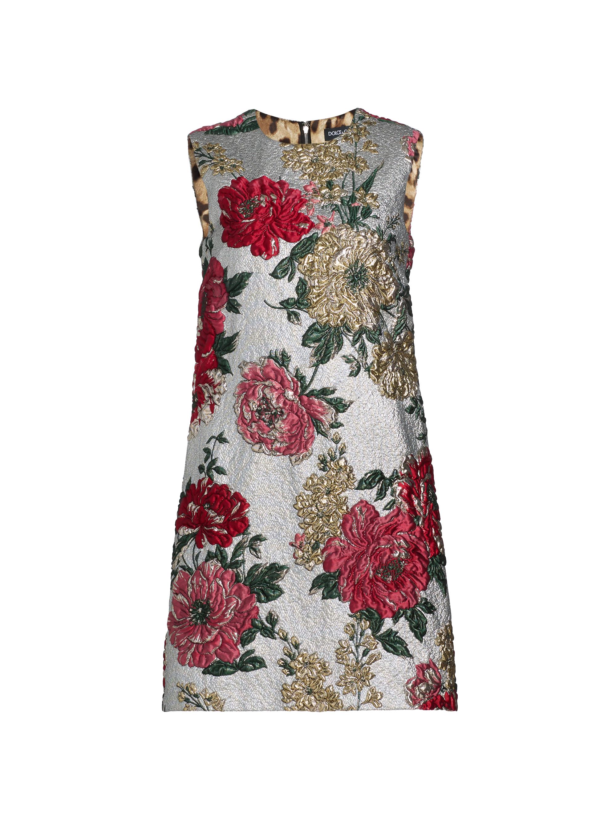 Dolce & Gabbana Women's Floral Matelassé Jacquard Minidress - Jacquard