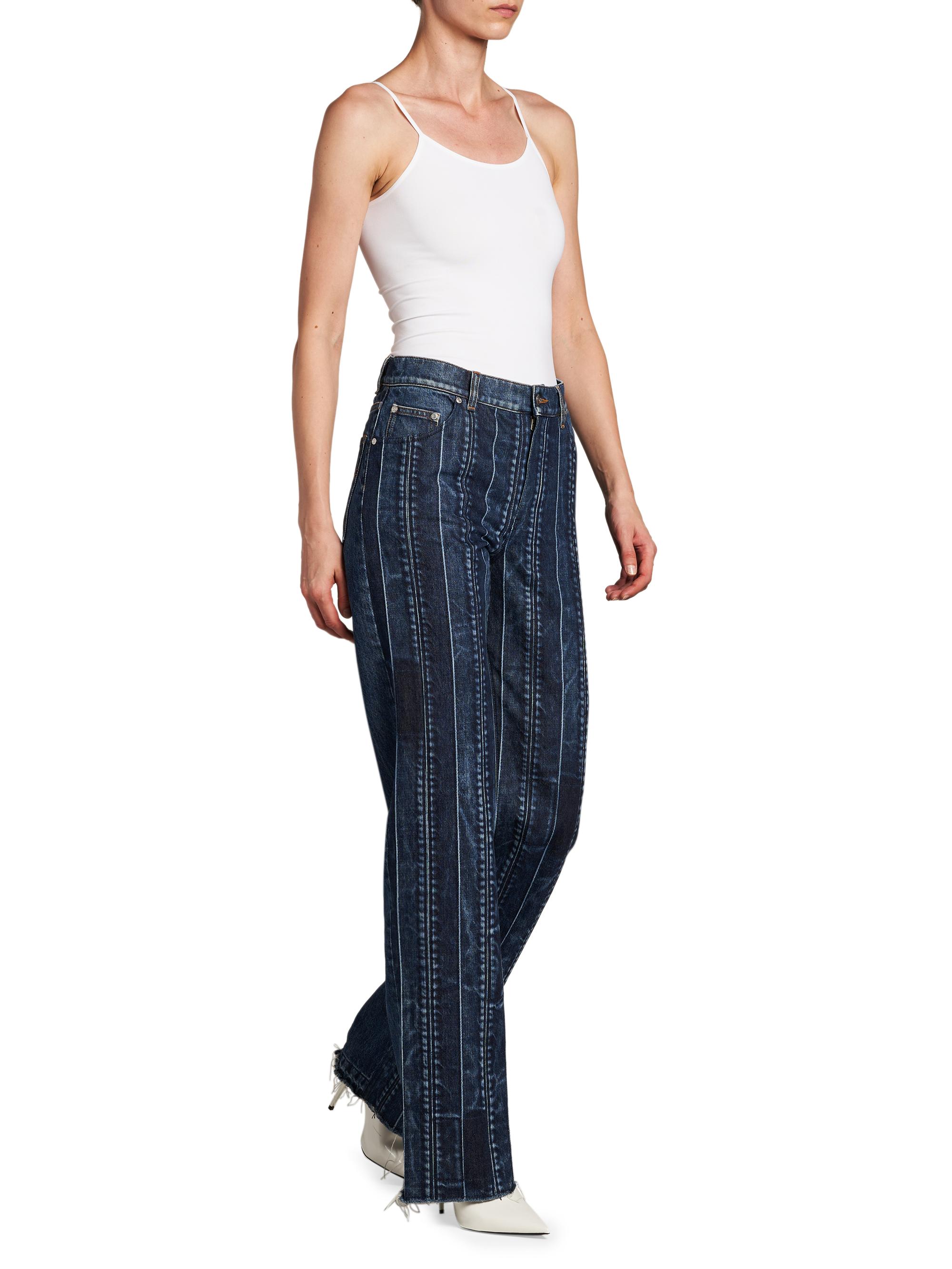 Stella McCartney Dyed Mid-Rise Straight Jeans | Saks Fifth Avenue