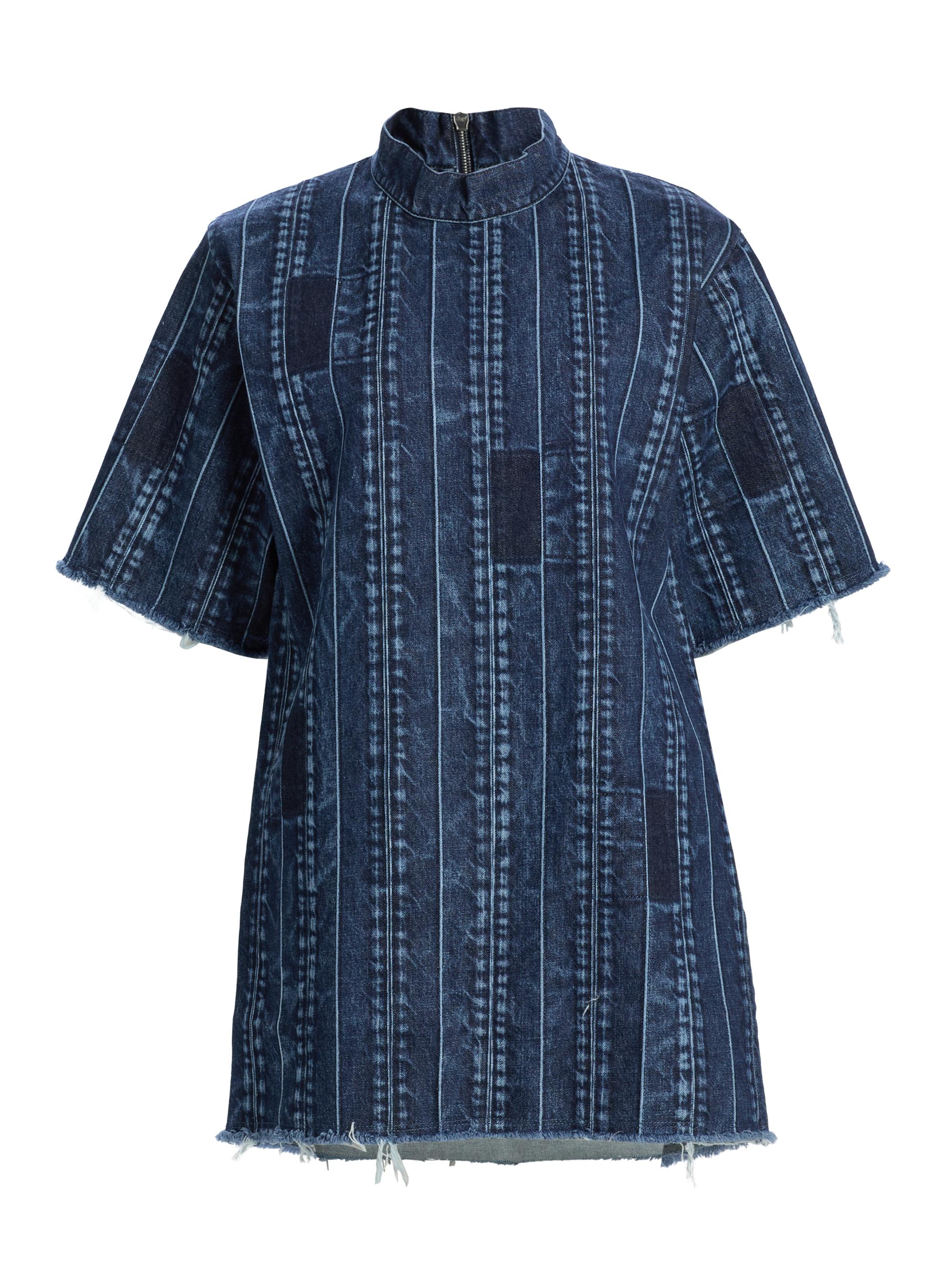 Stella McCartney Women's Waistband Detail T-Shirt Dress - Dark Blue