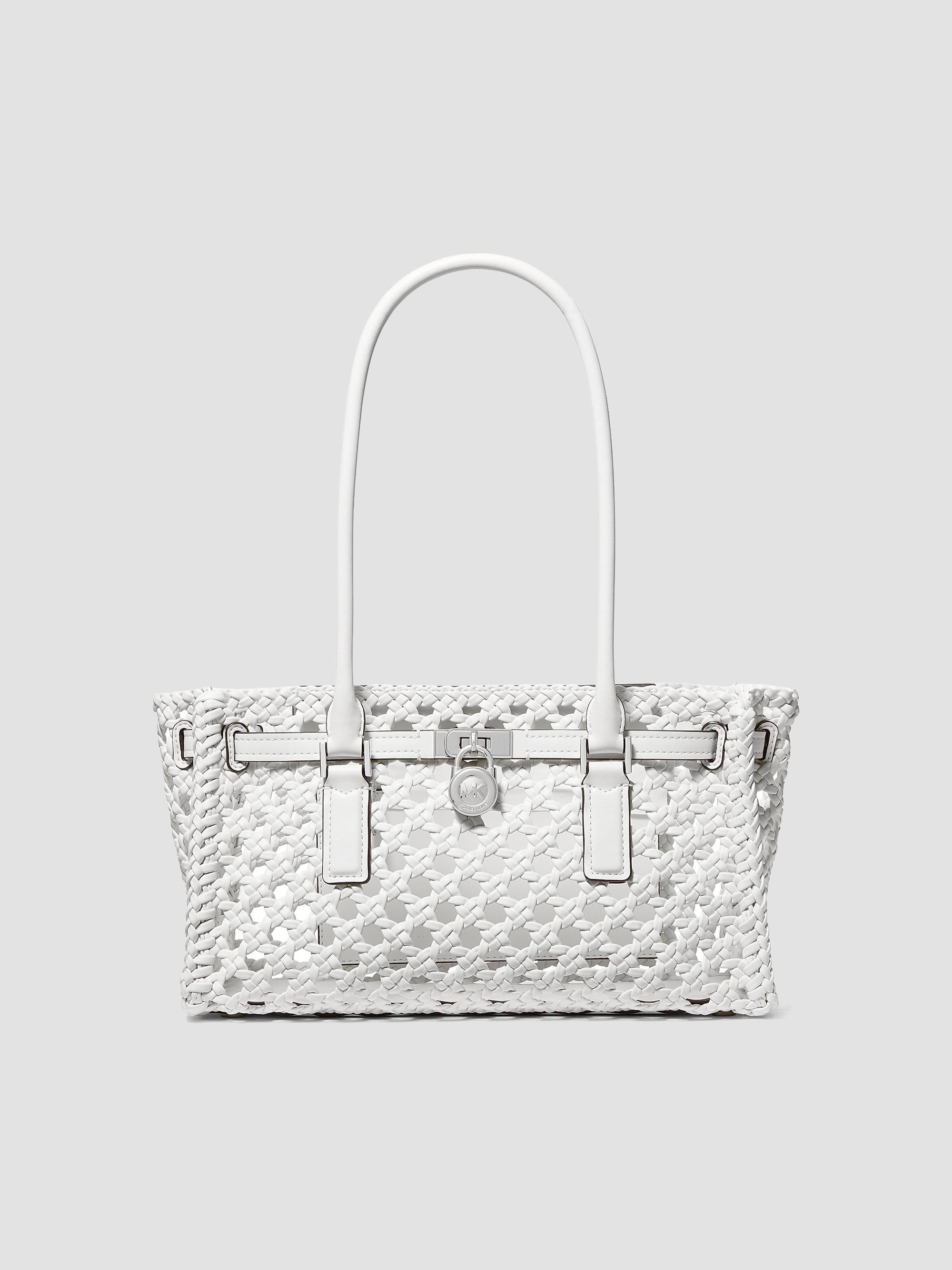 MICHAEL Michael Kors Hamilton Small Woven Tote Bag | Saks Fifth Avenue