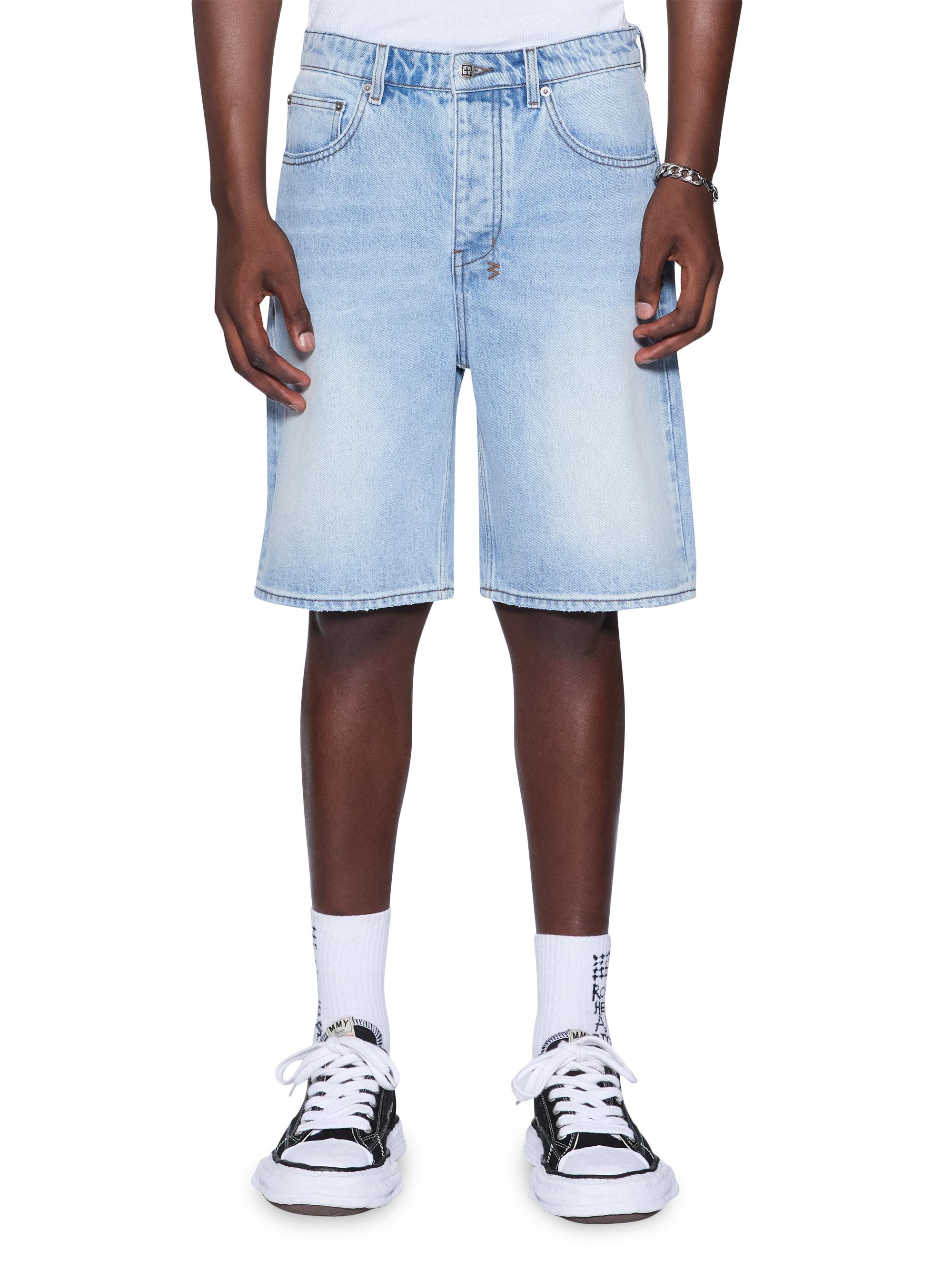 Ksubi Men's Future Memory Anti K Denim Shorts - Denim