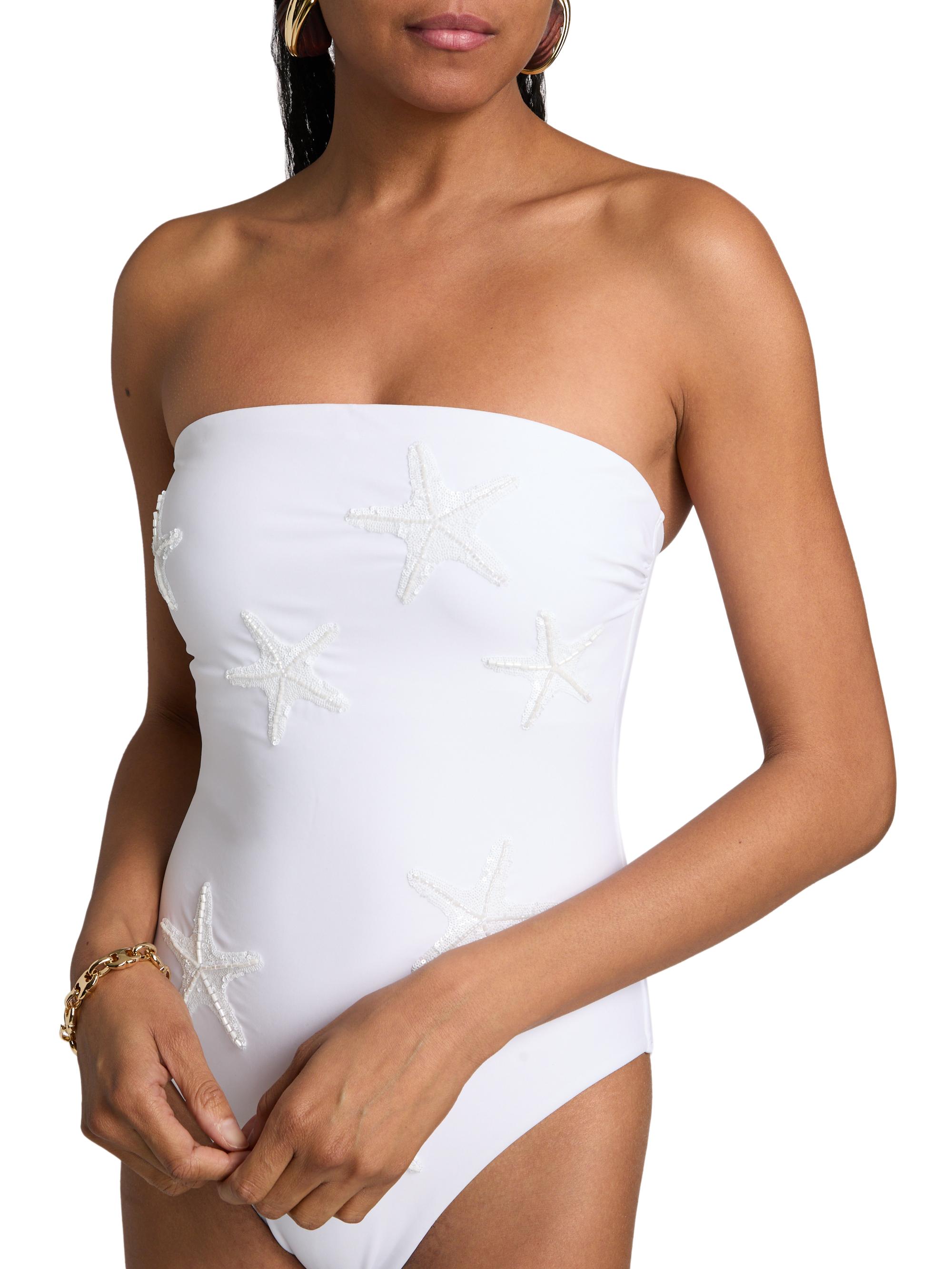 Milly Starfish Sequined One-Piece Swimsuit | Saks Fifth Avenue