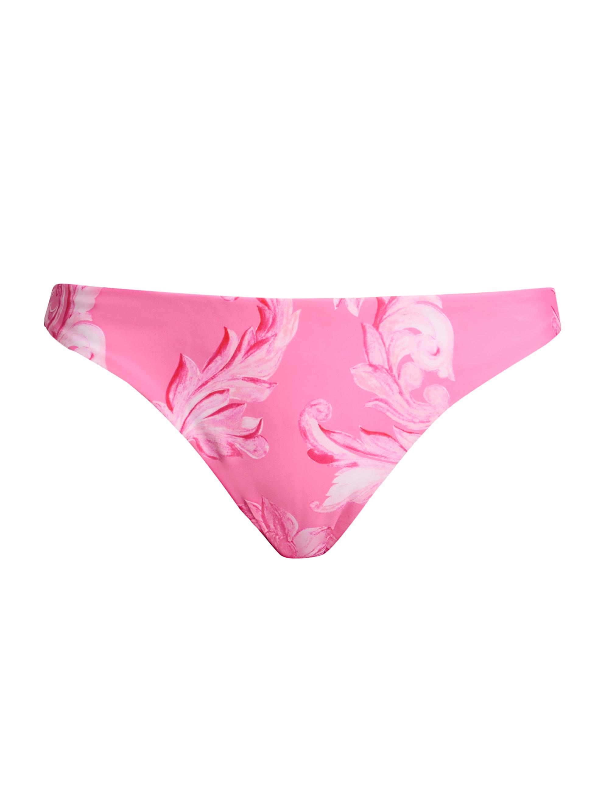 Milly Women's Canopee Graphic Bikini Bottom - Pink Multi