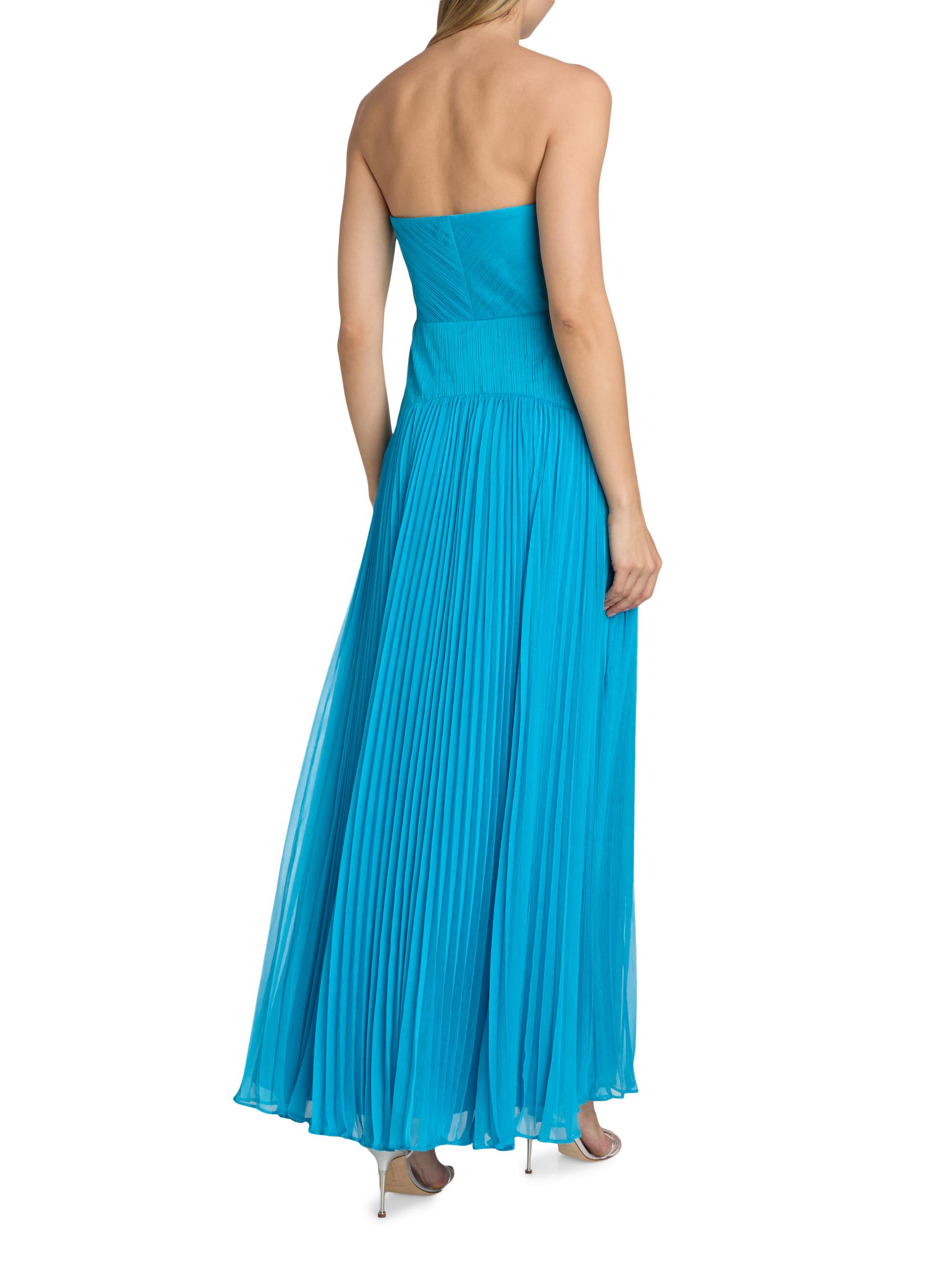 chinese dress ladies Long dress with orange fuchsia patterns and a bow at the back - Fiora