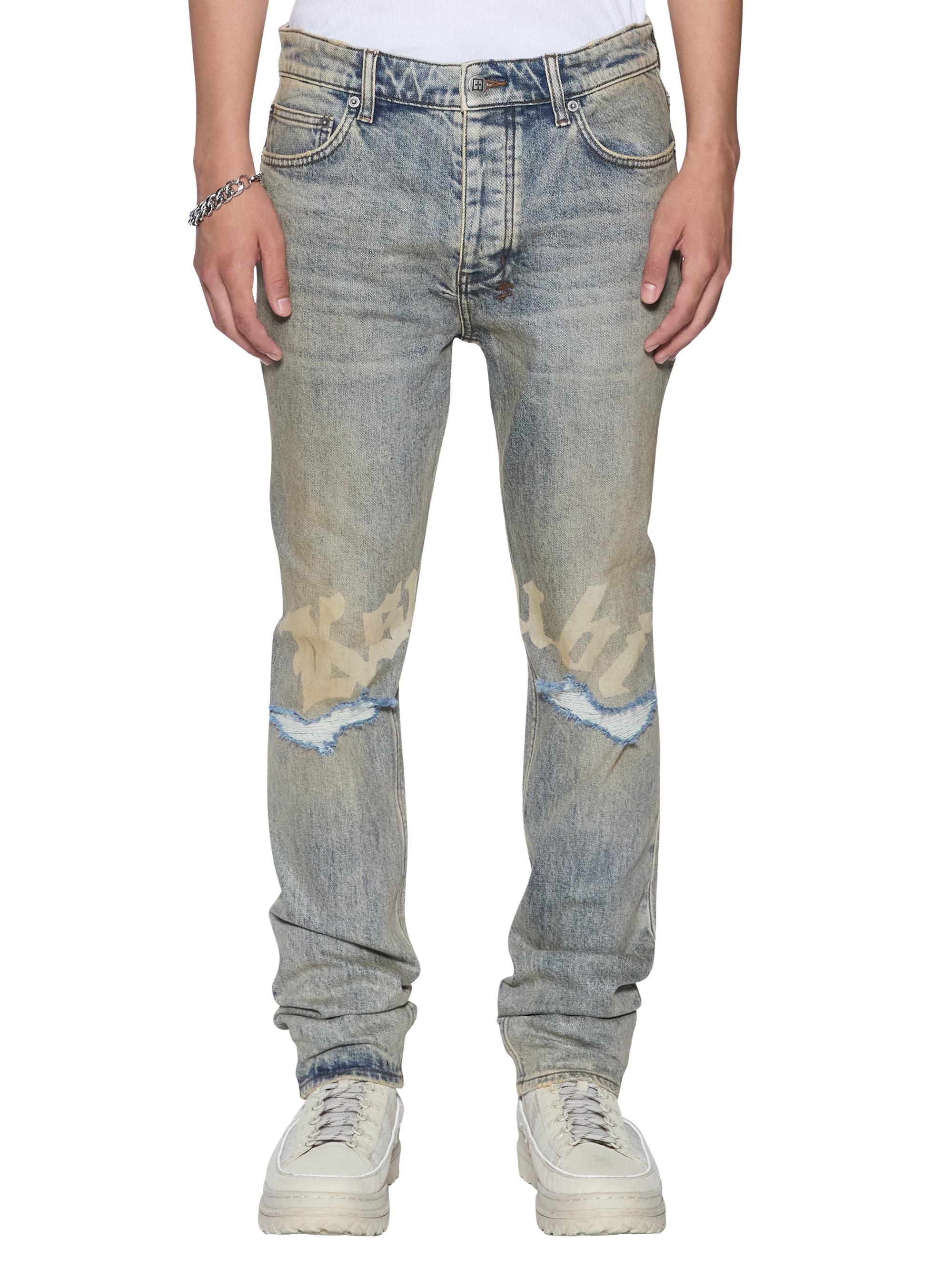 Ksubi Men's Future Memory Chitch Stature Trashed Skinny Jeans - Denim 40