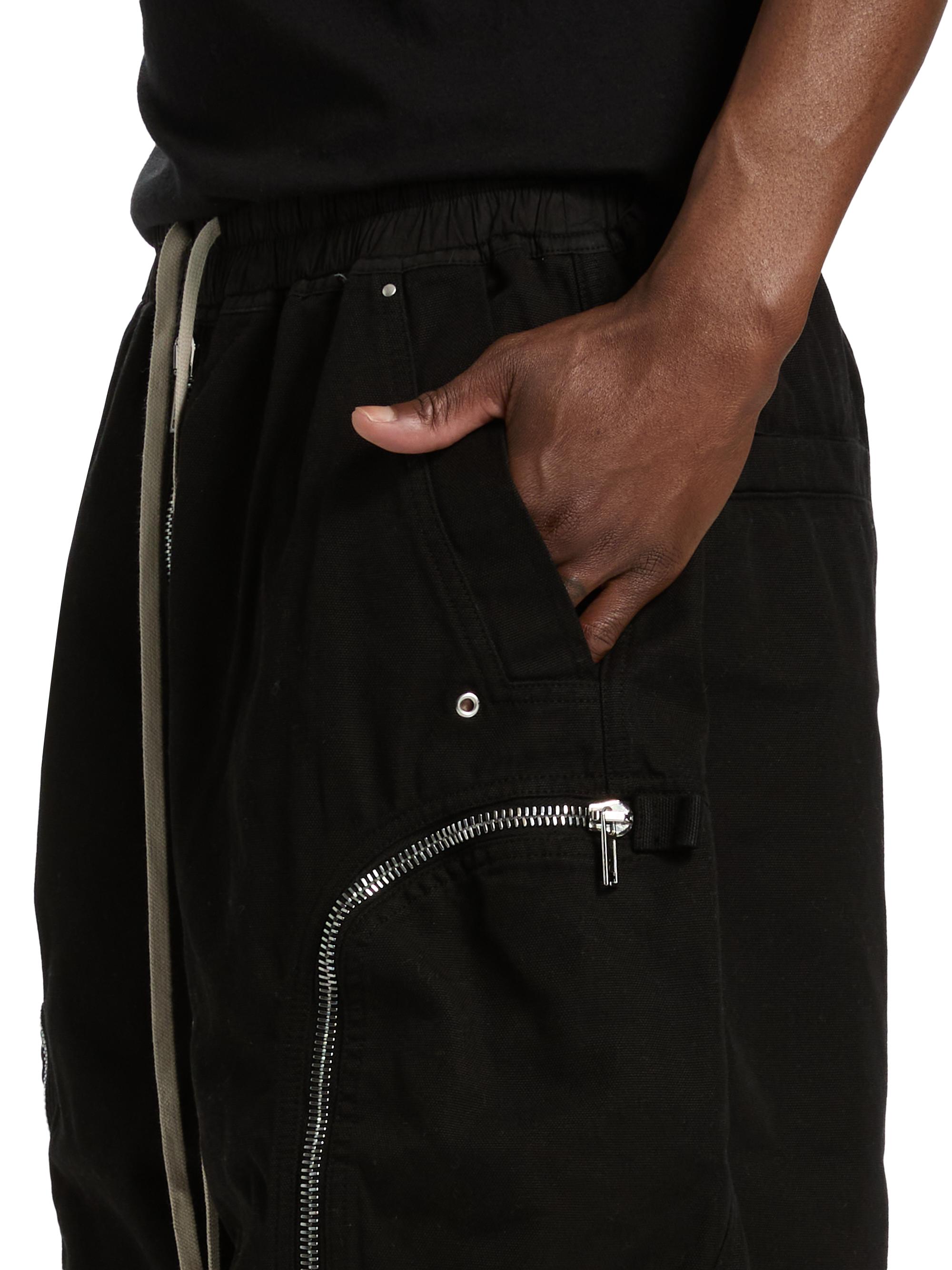 DRKSHDW by Rick Owens Bauhaus Pods Drawstring Denim Shorts | Saks