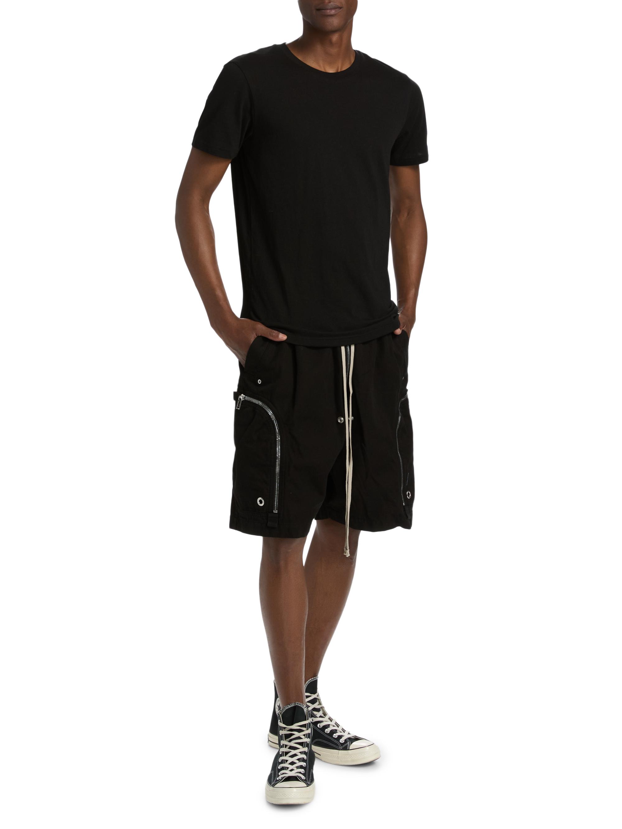 DRKSHDW by Rick Owens Bauhaus Pods Drawstring Denim Shorts | Saks