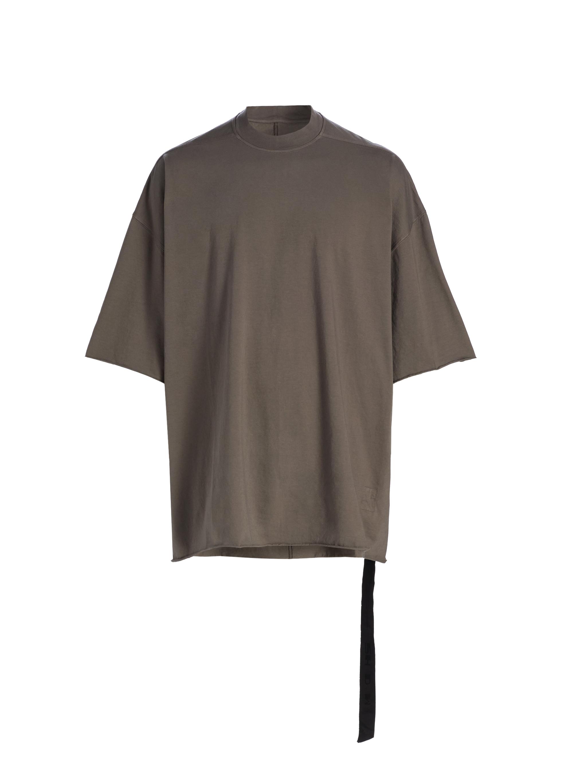 DRKSHDW by Rick Owens Men's Tommy Cotton Oversized T-Shirt - Dust